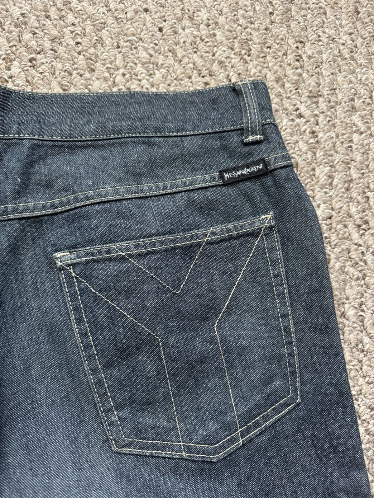 Yves Saint Laurent Yves Saint Laurent raw denim Size US 32 / EU 48 - 4 Thumbnail