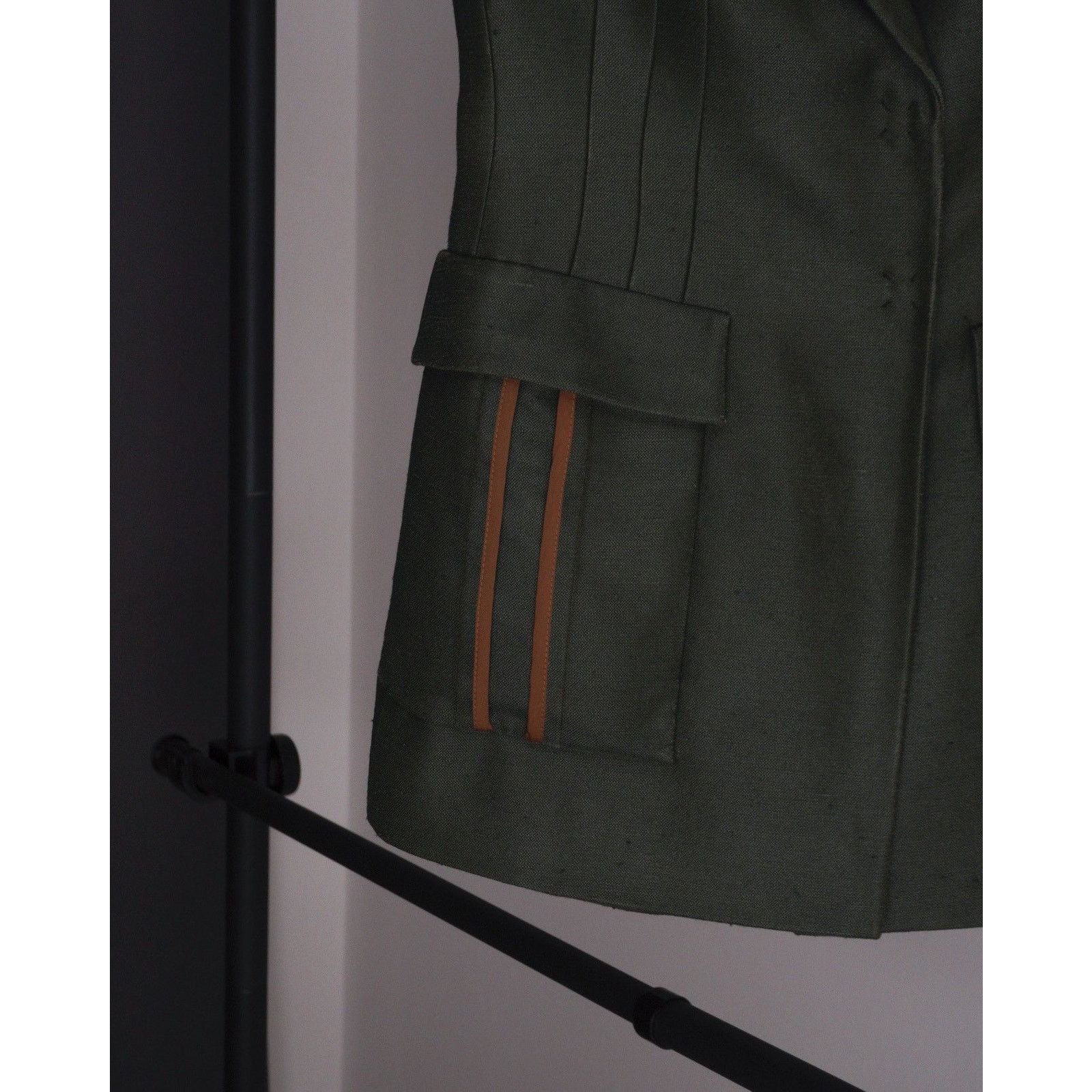 Versace Rare versace medusa military khaki dress jacket Size S / US 4 / IT 40 - 5 Thumbnail