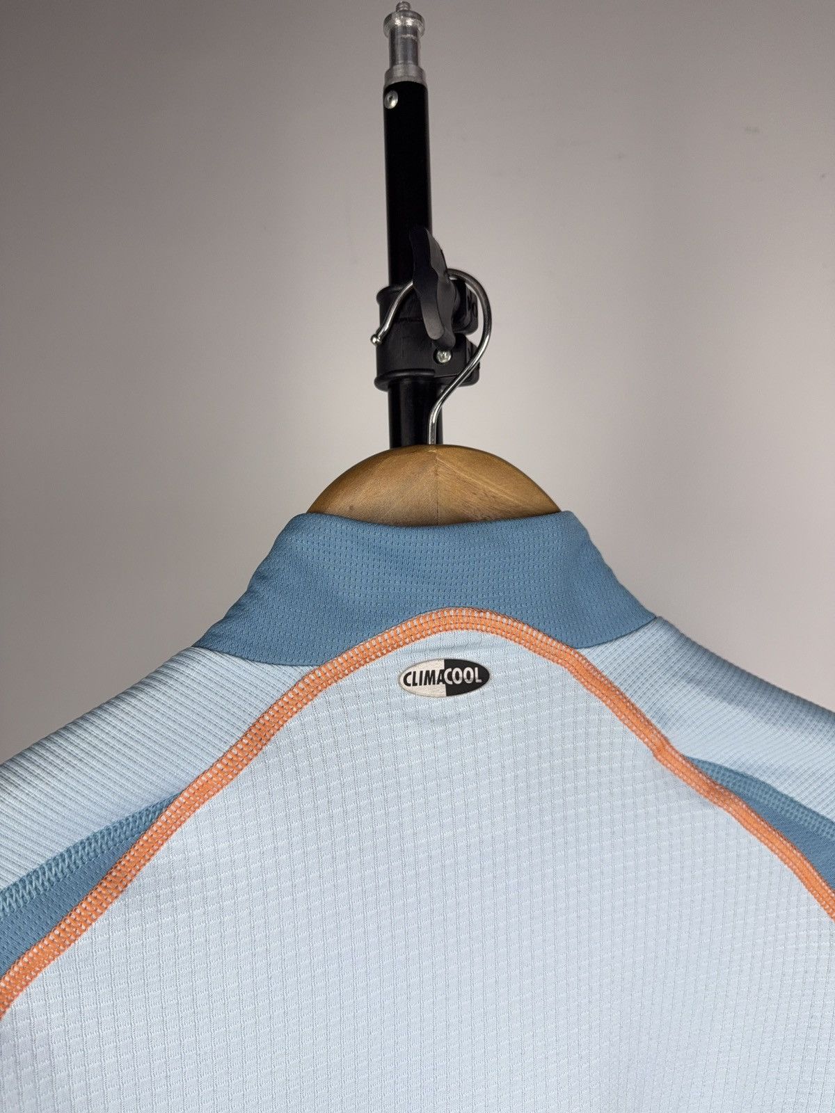 Adidas 00s Adidas ClimaWarm Light Blue Running Top Half Zip M Size M / US 6-8 / IT 42-44 - 10 Thumbnail