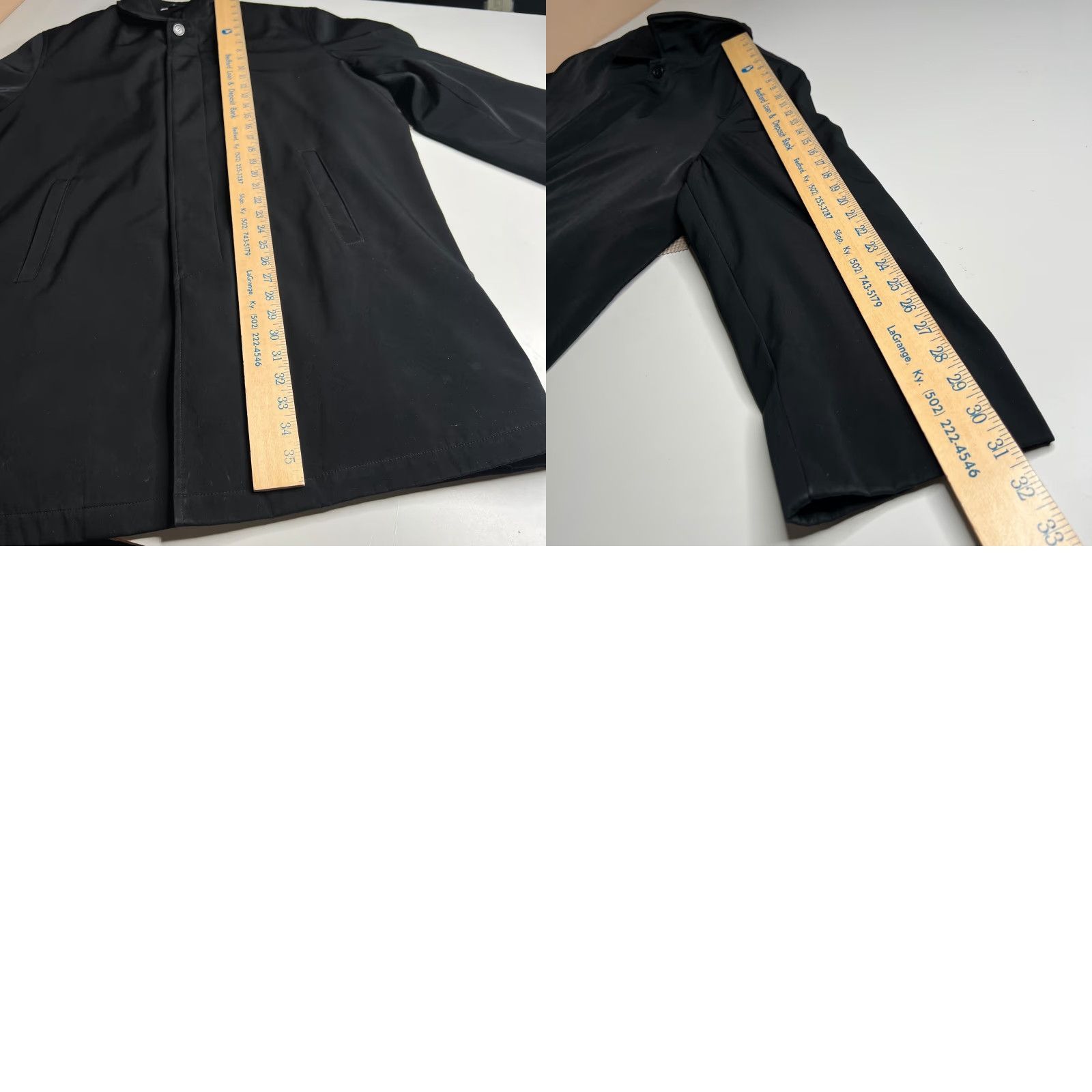 Ralph Lauren VINTAGE Ralph Lauren Coat Trench Black Mens M Removable Liner Size US M / EU 48-50 / 2 - 9 Thumbnail
