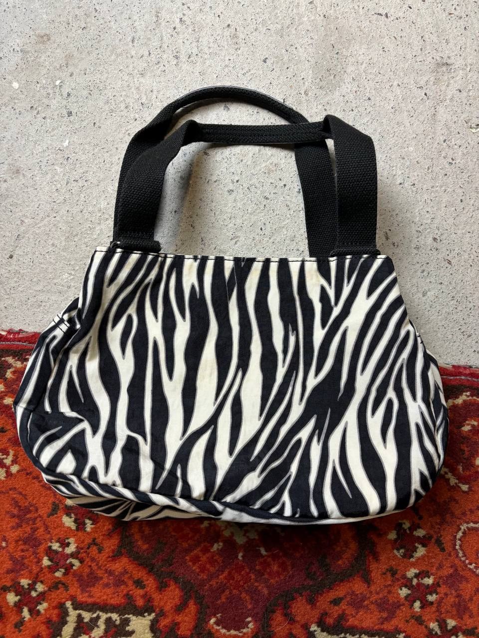 Japanese Brand × Vintage Vintage Y2K Kipling Monkey Toy Japanese Zebra Print Bag Size ONE SIZE - 7 Thumbnail