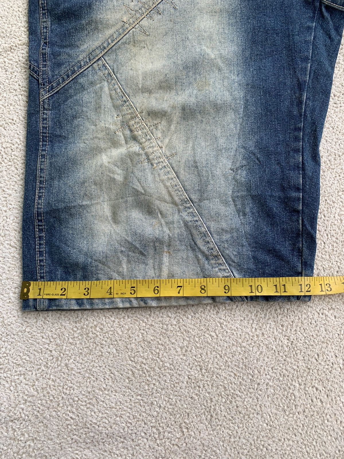 Southpole Southpole Distressed Mud Wash Baggy Jorts Size US 32 / EU 48 - 18 Thumbnail