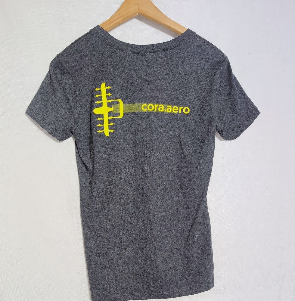 Next Level Apparel Wisk Aero Cora EV Private Plane Gray T-Shirt Sz M Size US M / EU 48-50 / 2 - 2 Thumbnail