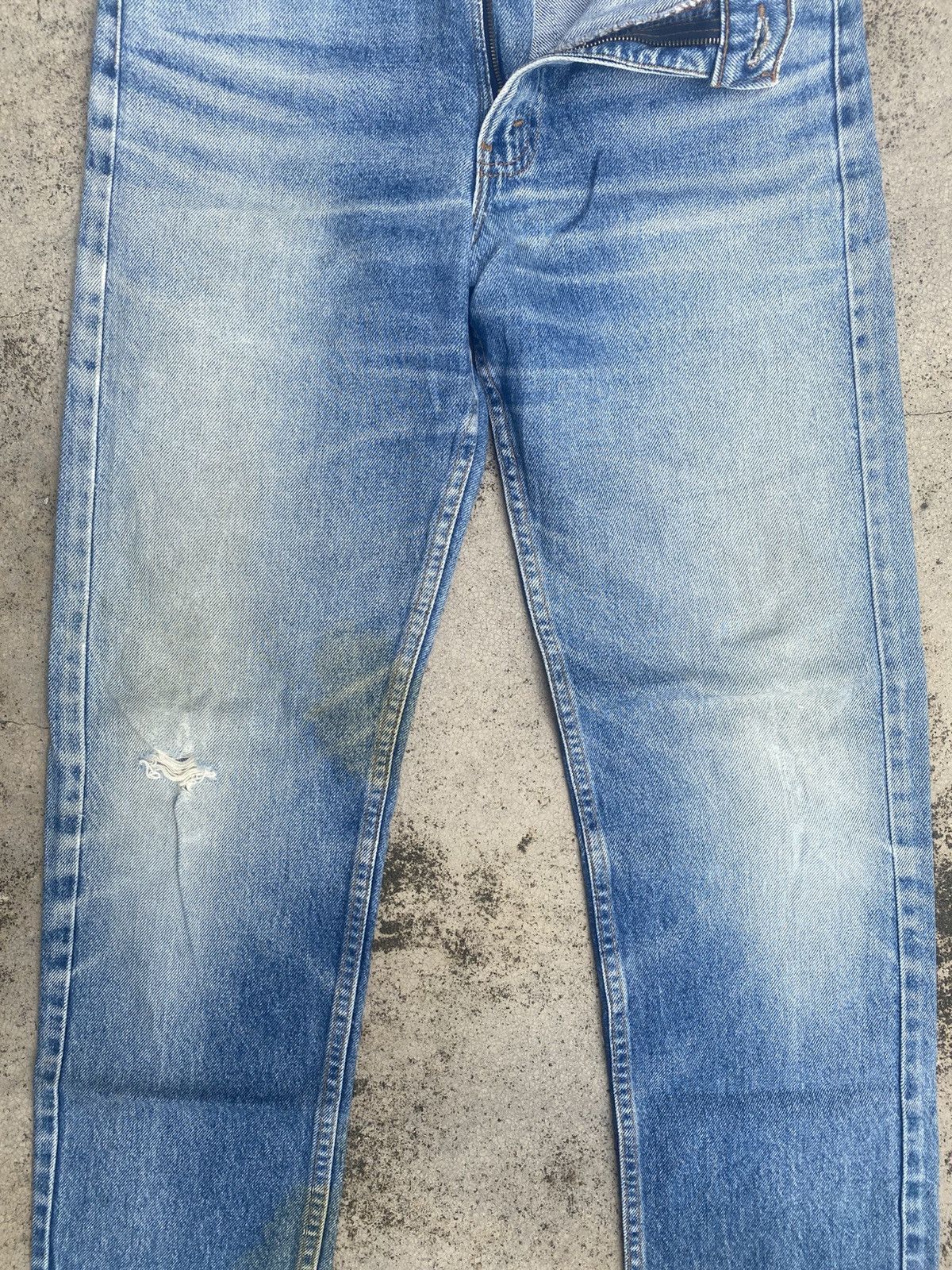 Levi's × Levi's Vintage Clothing × Vintage Vintage Levis 505 Faded Blue Jeans Size US 29 - 6 Thumbnail