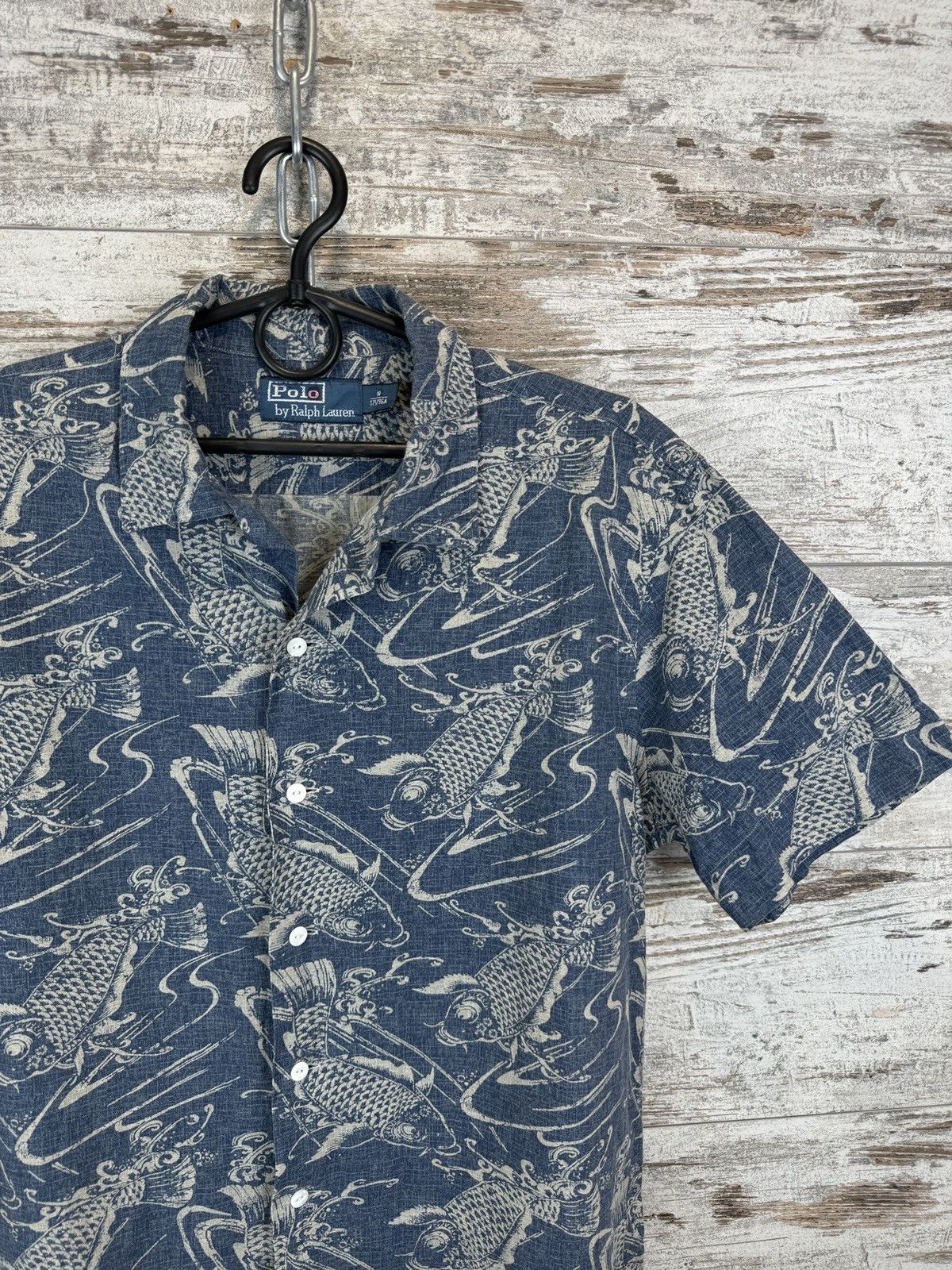 Polo Ralph Lauren × Vintage Mens Vintage Polo Ralph Lauren Shirts button up fish luxury Size US M / EU 48-50 / 2 - 3 Thumbnail