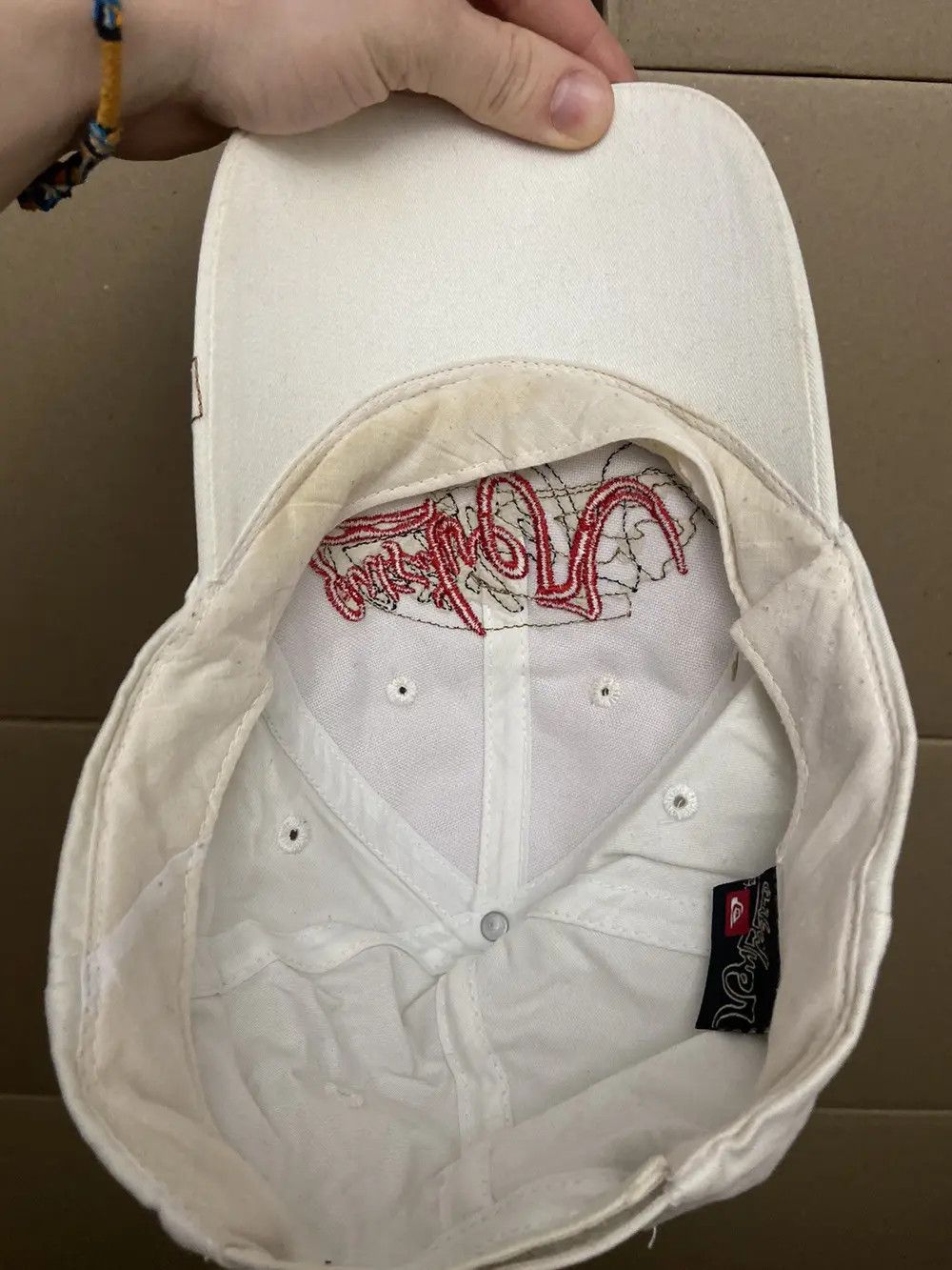 Quiksilver CRAZY VINTAGE QUIKSILVER Y2K CAP HAT SURF SKATE STREETWEAR Size ONE SIZE - 11 Thumbnail