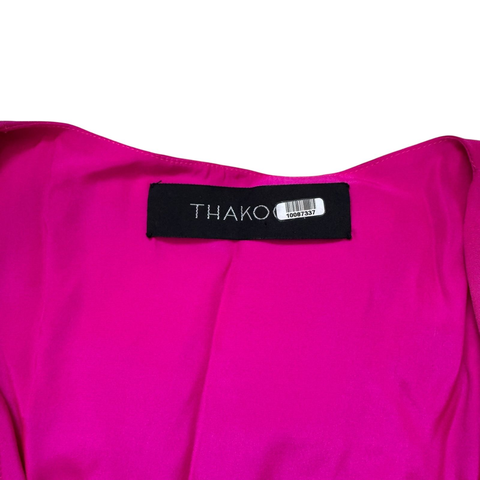 THAKOON Thakoon Bright Pink Mini Dress Size S / US 4 / IT 40 - 3 Thumbnail