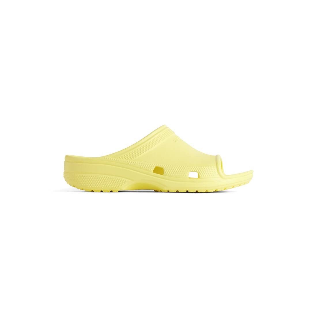 Balenciaga × Crocs o1w1db10326 Crocs™ Slide Sandals in Yellow Size US 8 / EU 41 - 1 Thumbnail
