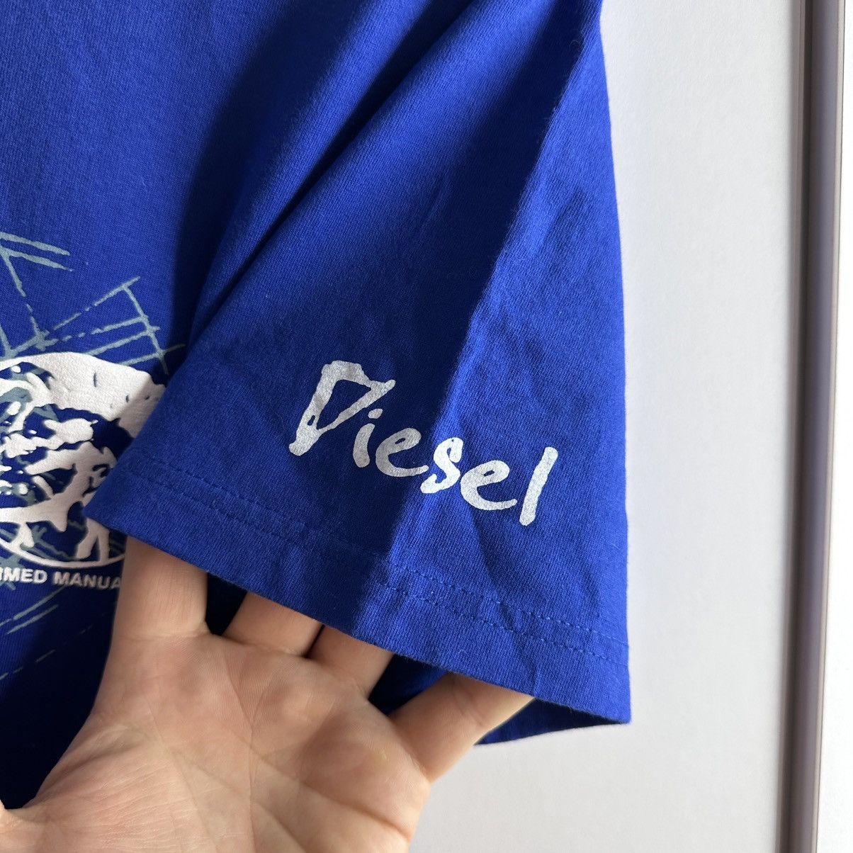 Diesel Diesel Vintage Big Logo Rare T-Shirt Size US S / EU 44-46 / 1 - 4 Thumbnail