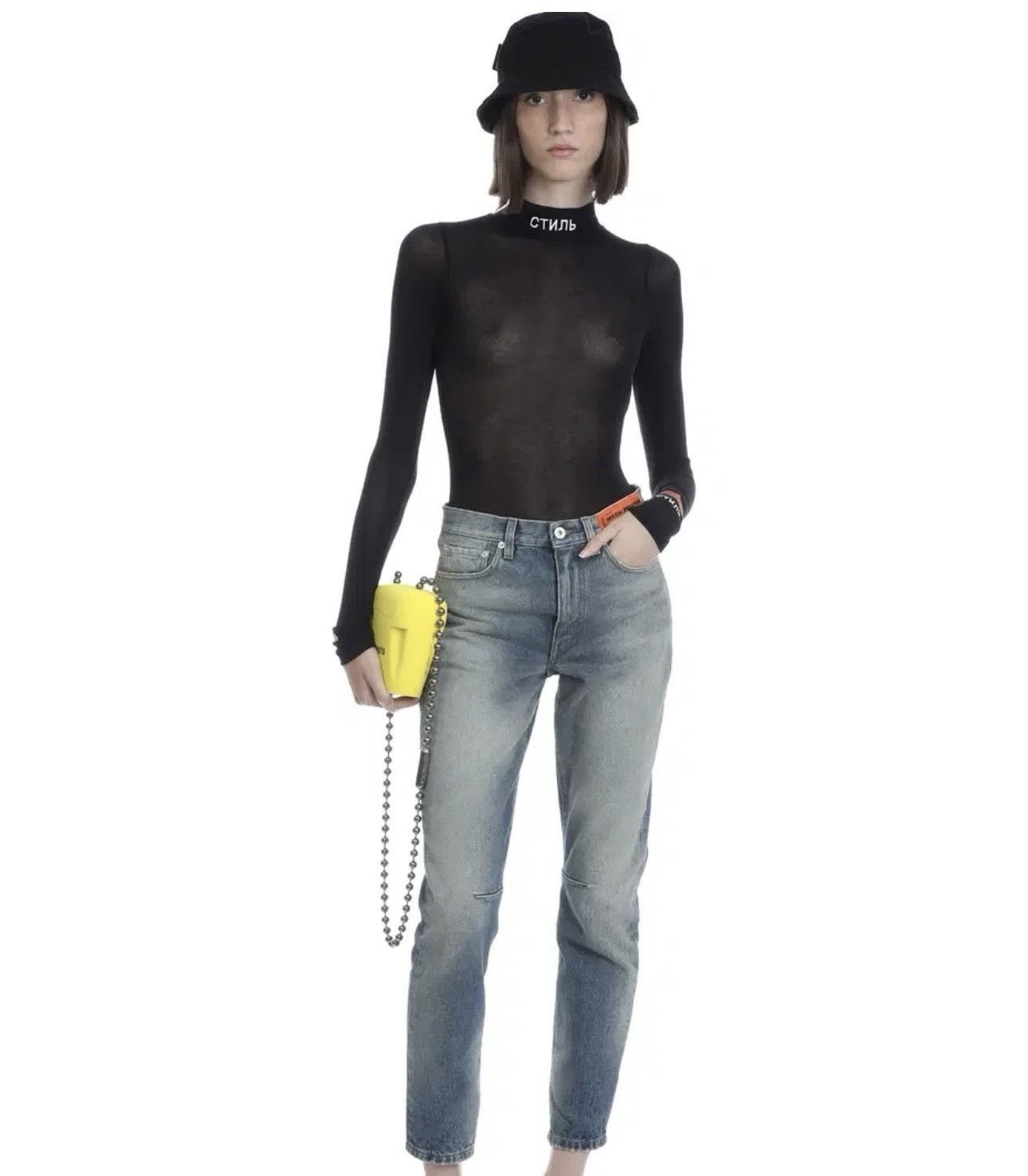 Heron Preston Heron Preston “Style” semi sheer bodysuit Size XS / US 0-2 / IT 36-38 - 15 Thumbnail