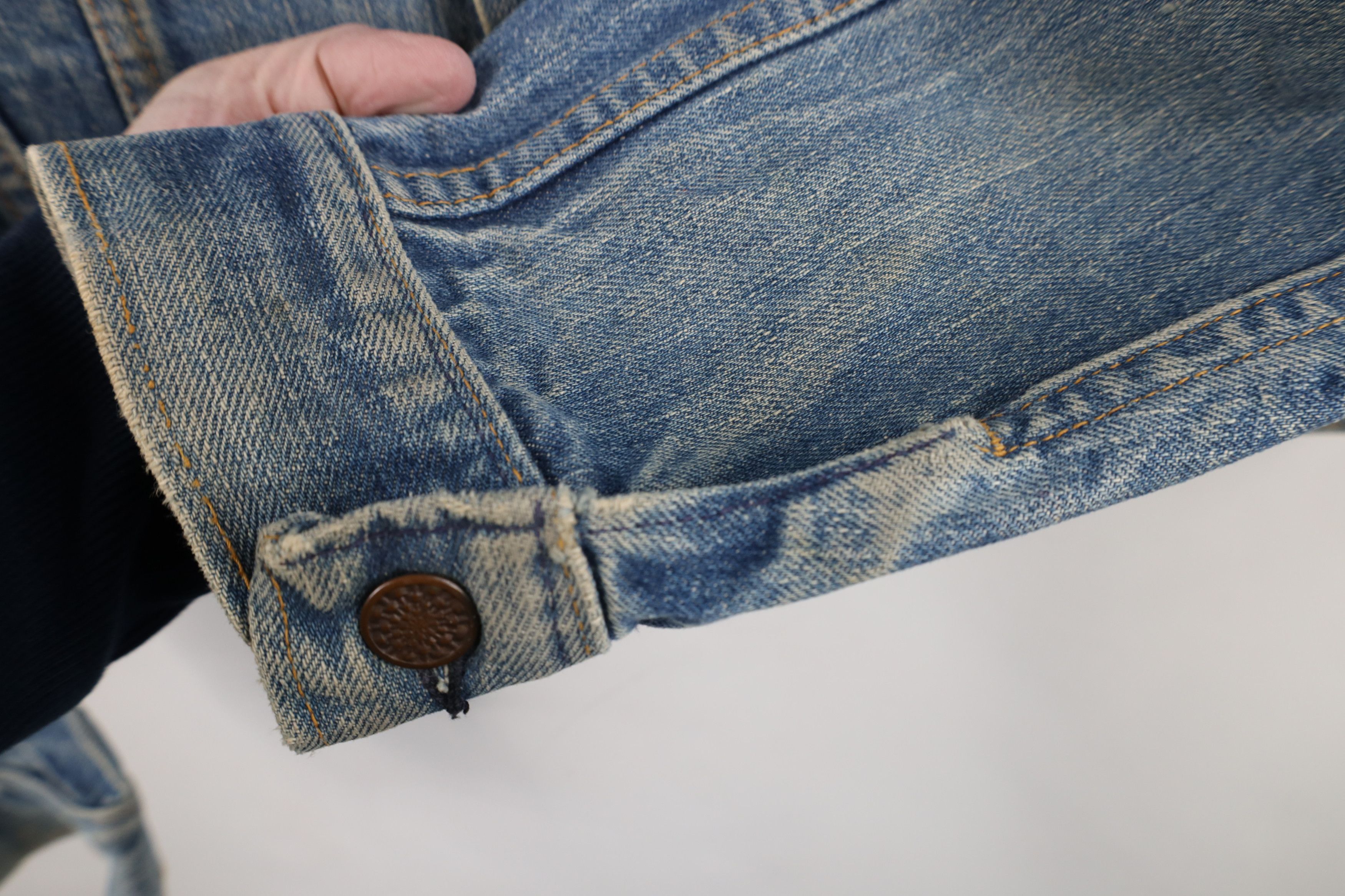 Vintage Vintage 60s 70s Streetwear Denim Jean Trucker Jacket USA Size US M / EU 48-50 / 2 - 4 Thumbnail