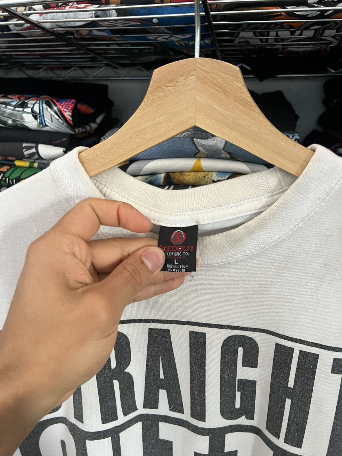Rap Tees 90s Straight Outta Chicago Tee Size US L / EU 52-54 / 3 - 4 Thumbnail