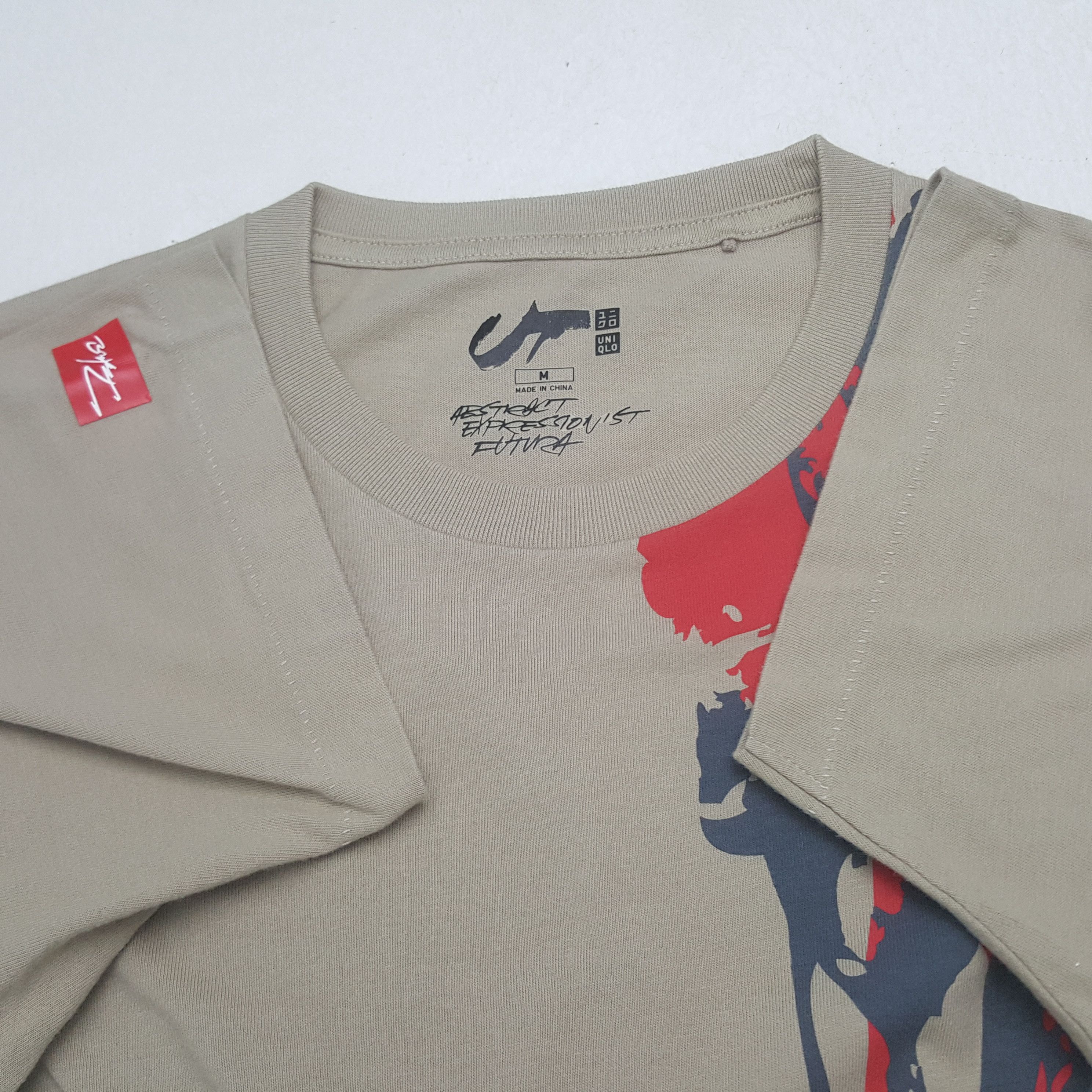 Futura × Uniqlo Vintage Uniqlo Futura Japanese Brand Tshirt RR17 Size US M / EU 48-50 / 2 - 4 Thumbnail