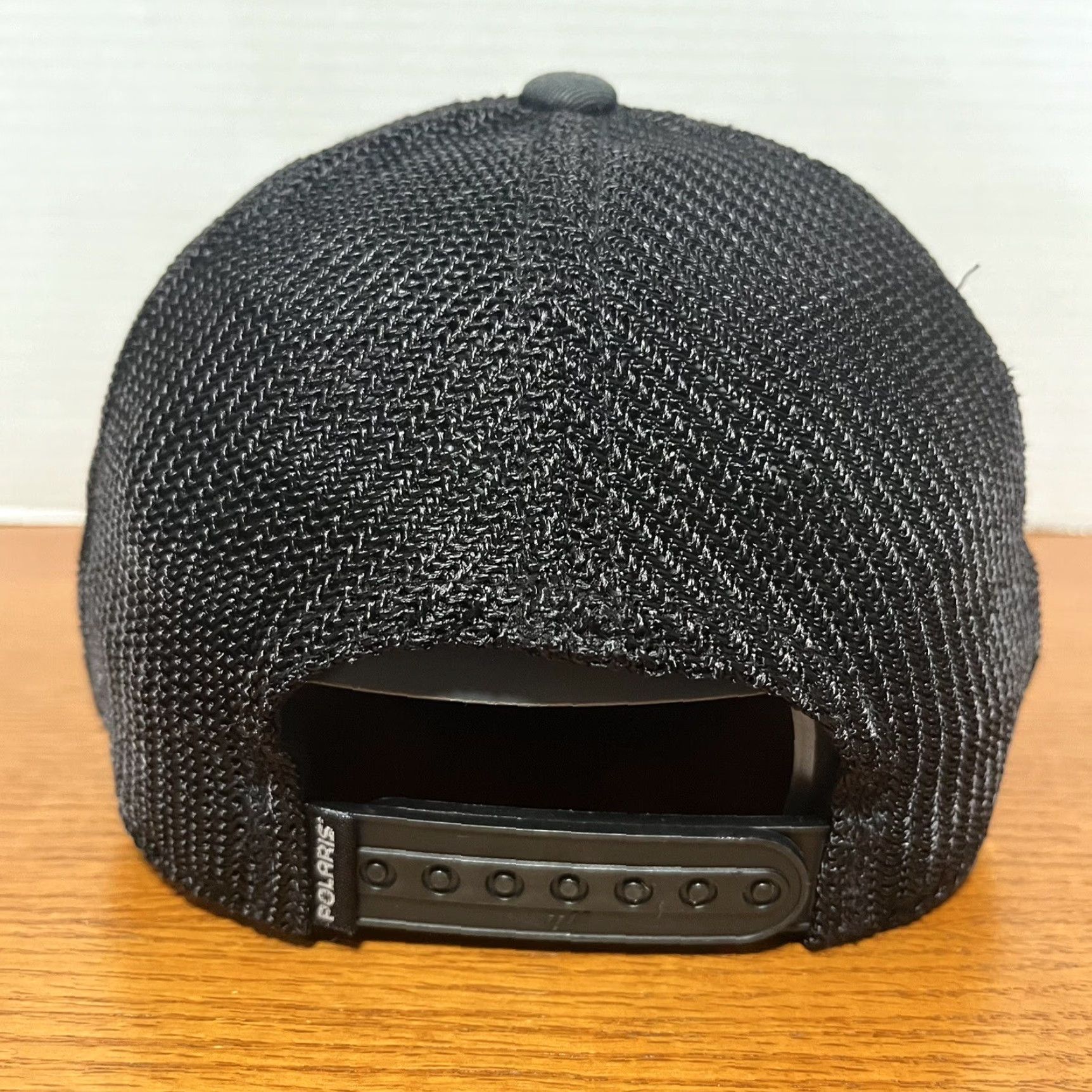 Vintage VINTAGE Yupoong Polaris Racing Hat Cap Snap Back Adjustable Black Striped 90s Punk Retro Rock Mens Adult One Size Fits Most Cap/Hat Size ONE SIZE - 5 Thumbnail