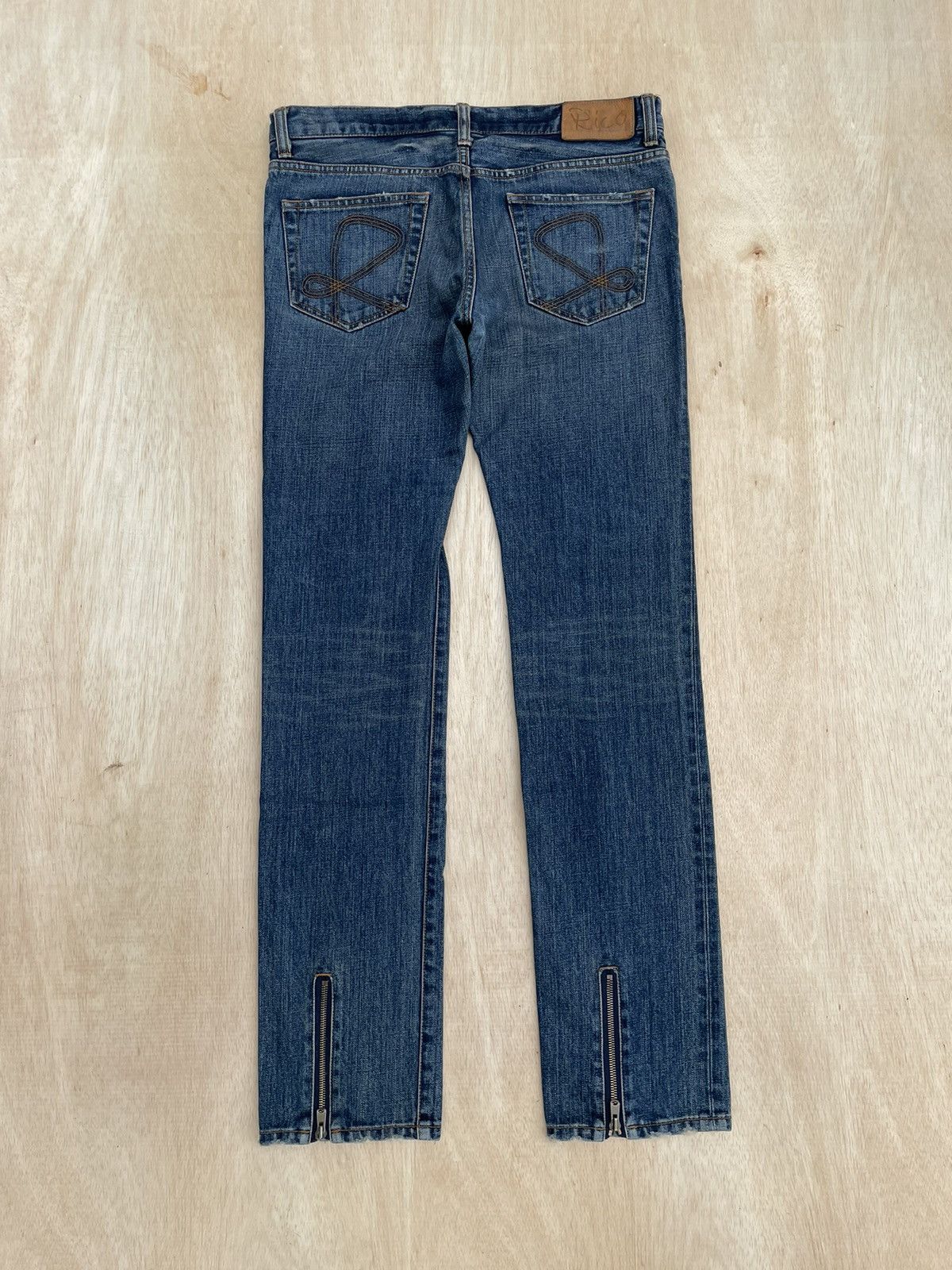 If Six Was Nine × Japanese Brand Japanese Rico Distressed Denim Undercover Style Jeans Size US 33 - 2 Thumbnail