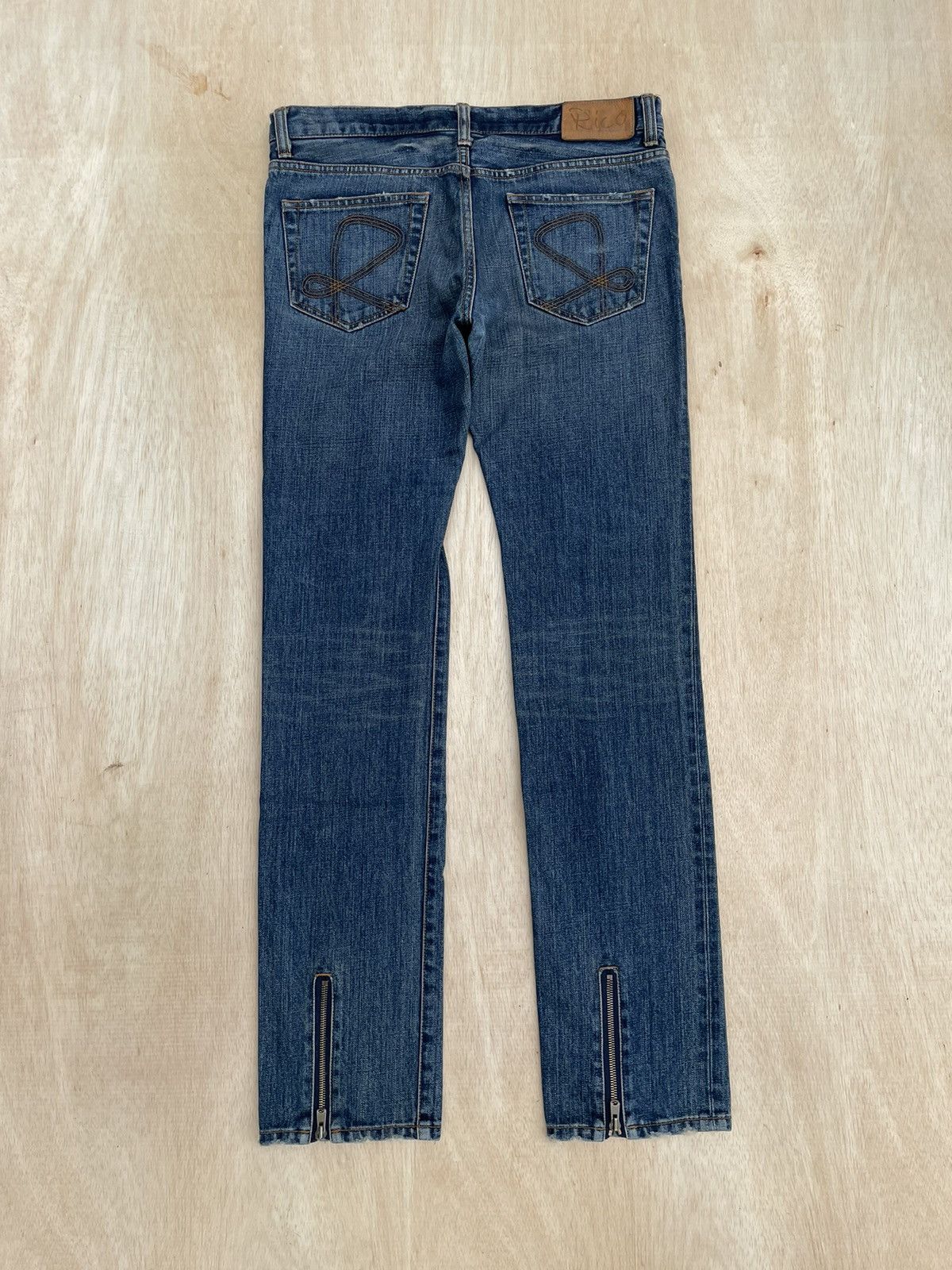 image of Distressed Denim x Vintage Japanese Rico Jeans in Denim, Men's (Size 33)