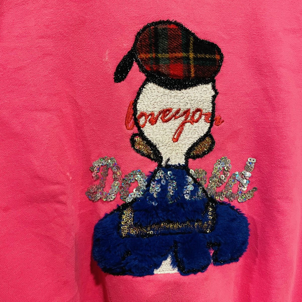 20471120 Japanese Neon Pink Boxy Fit Comfy Sweatshirt Size S / US 4 / IT 40 - 2 Thumbnail
