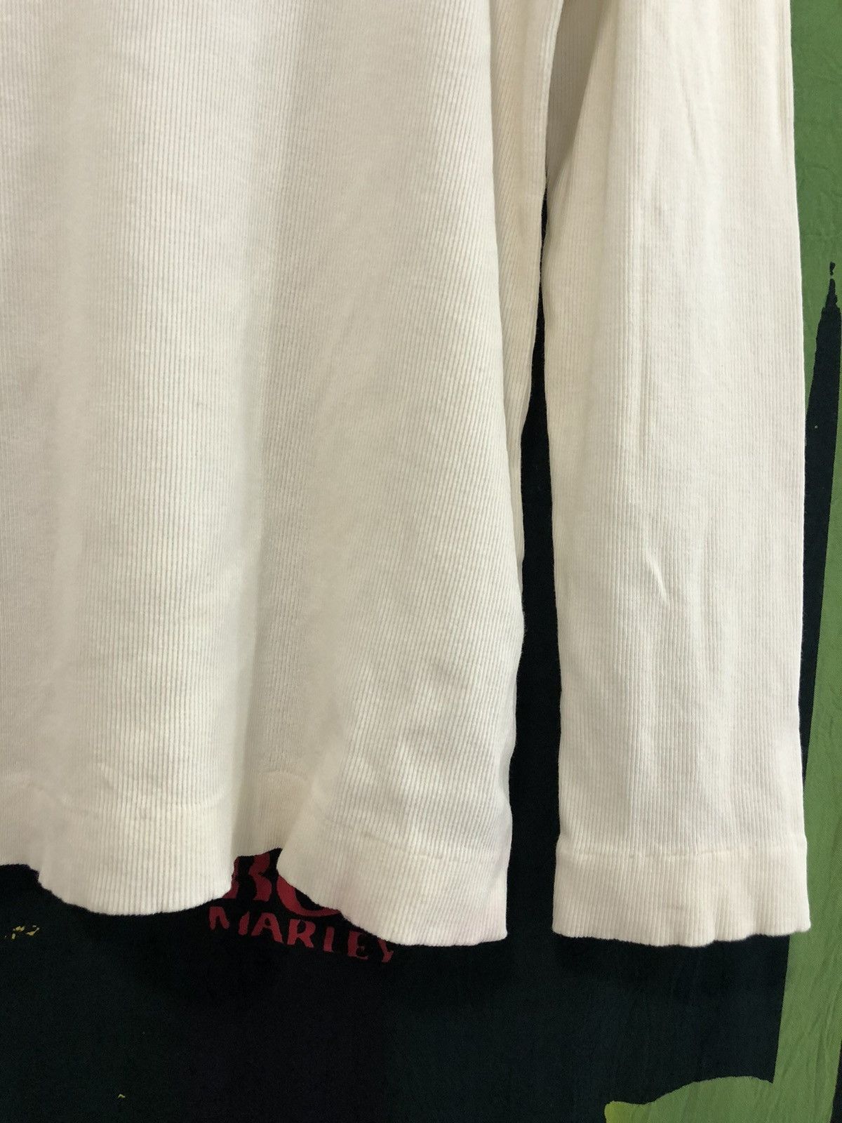 Quarter zip plain tee