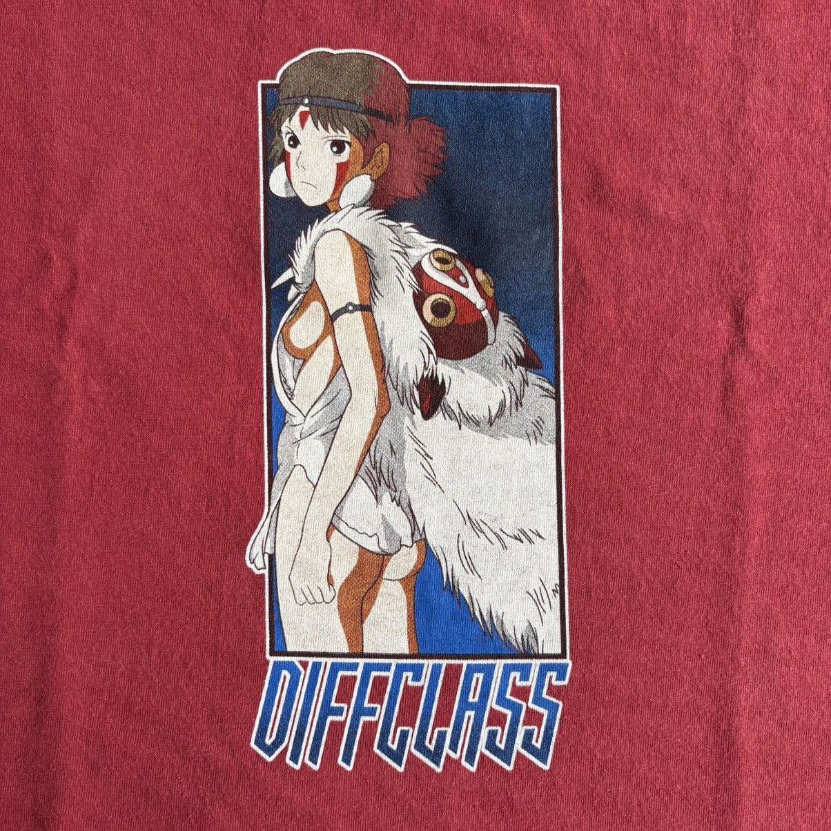 Anime Anime Tee Studio Ghibli - Princess Mononoke Box Logo Size US L / EU 52-54 / 3 - 4 Thumbnail