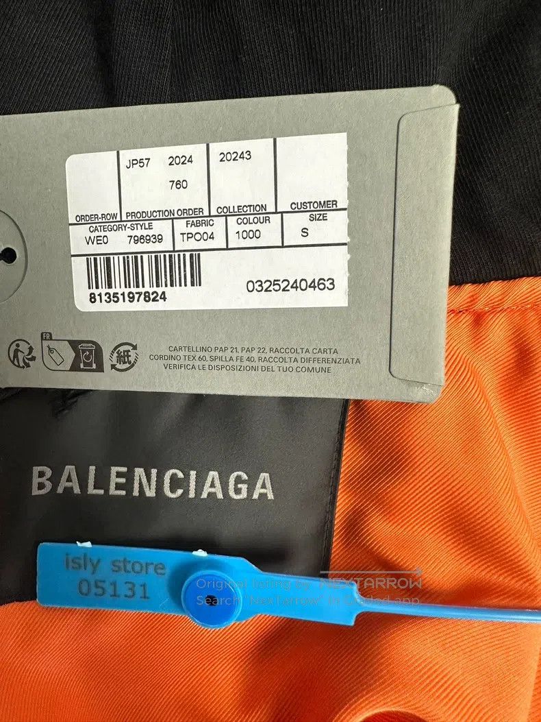 Balenciaga Balenciaga Solid Color Zip-Up Long Sleeve Jacket Size US S / EU 44-46 / 1 - 4 Thumbnail