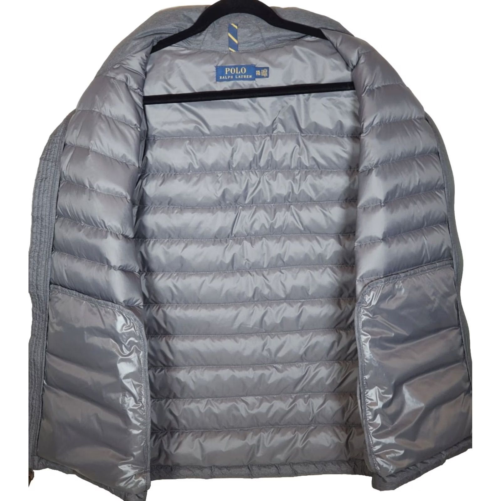 Polo Ralph Lauren Polo Ralph Lauren Vest Big & Tall Packable Quilted Down Gray Heather Mens XXL / 2XL Quilted Down Vest Size US XXL / EU 58 / 5 - 3 Thumbnail