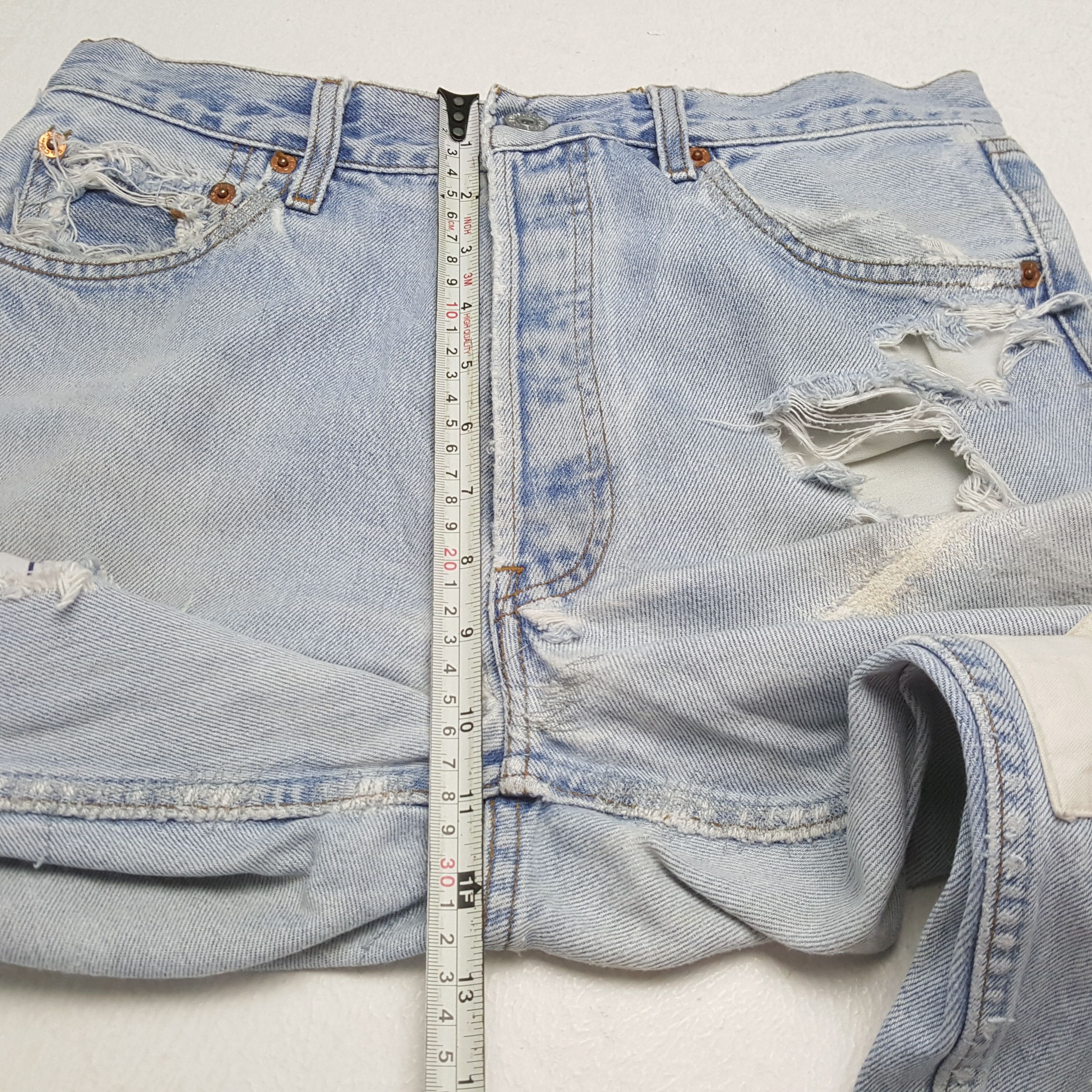 Levi's × Vintage LEVI'S Streetwear Style Distressed Jeans Size US 28 / EU 44 - 8 Thumbnail