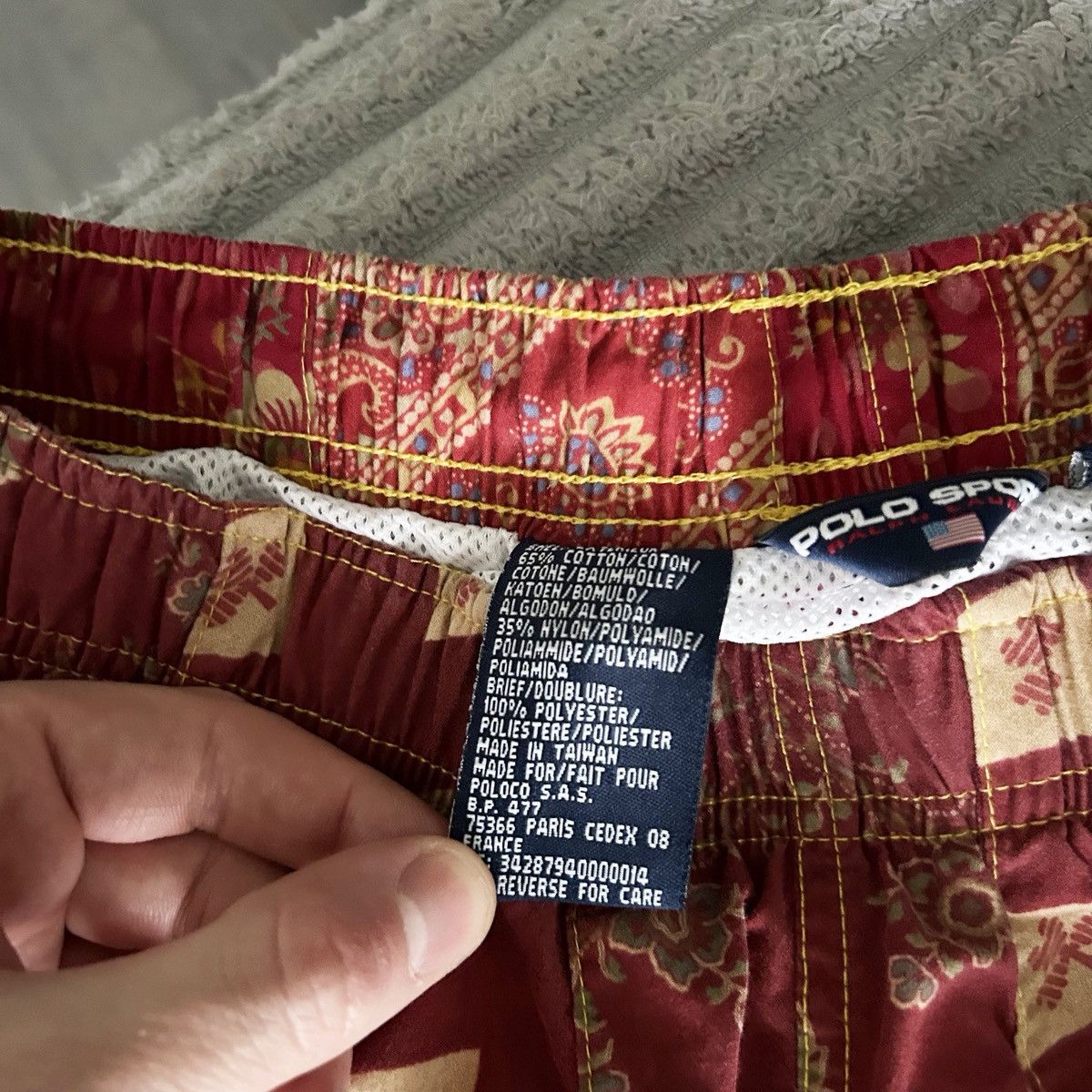 Polo Ralph Lauren Polo Sport rare vintage shorts Size US 32 / EU 48 - 6 Thumbnail