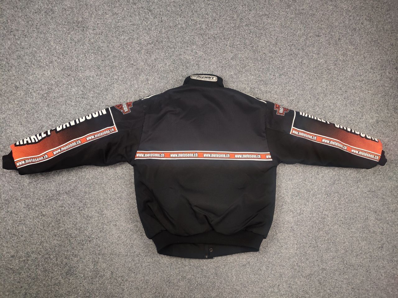 Harley Davidson Vintage Harley Davidson Racing Jacket Bomber Moto Bike Y2K Size US S / EU 44-46 / 1 - 8 Thumbnail