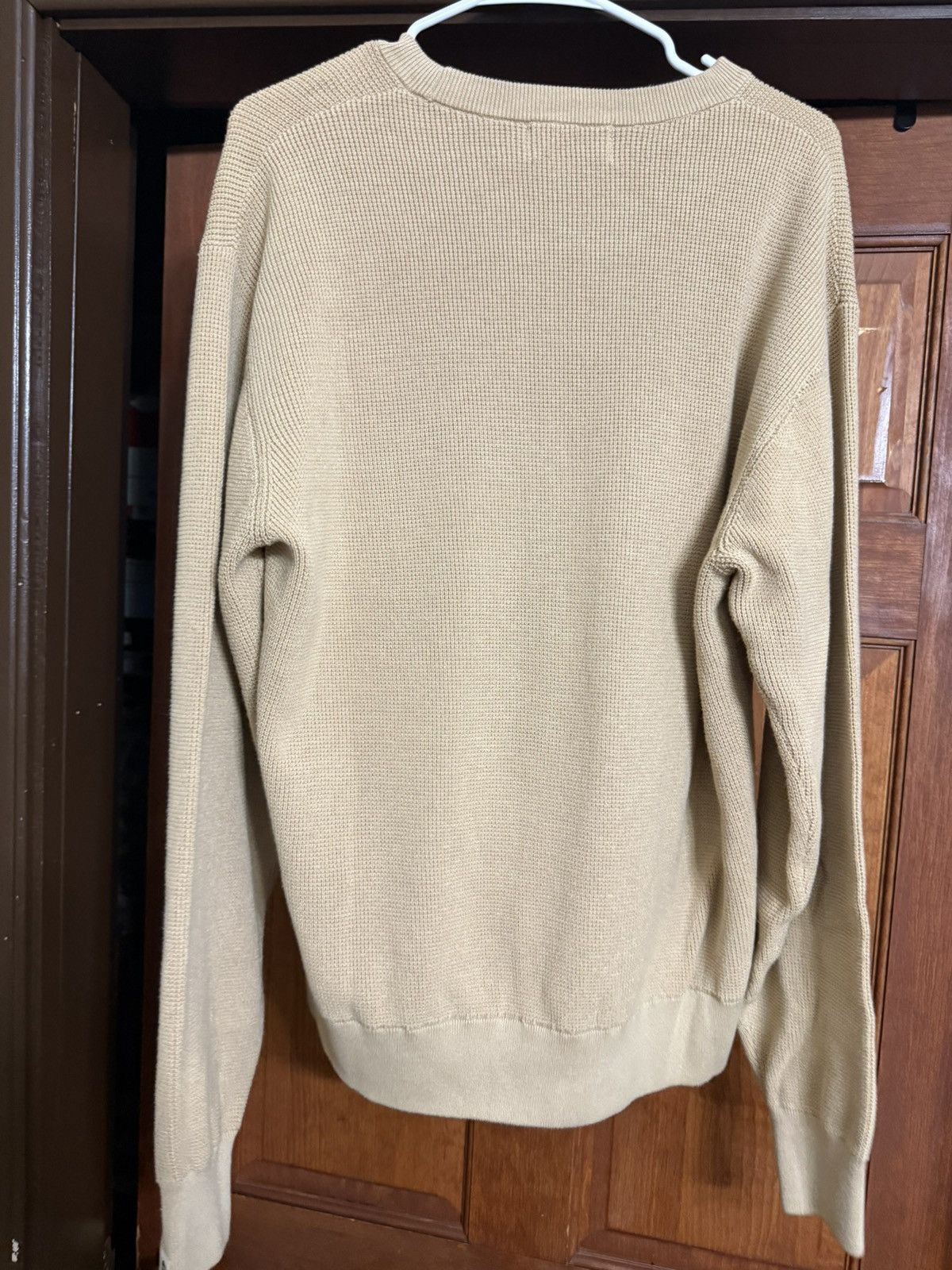 Bape Bape College Waffle Crewneck Sweater Size Large Size US L / EU 52-54 / 3 - 7 Thumbnail
