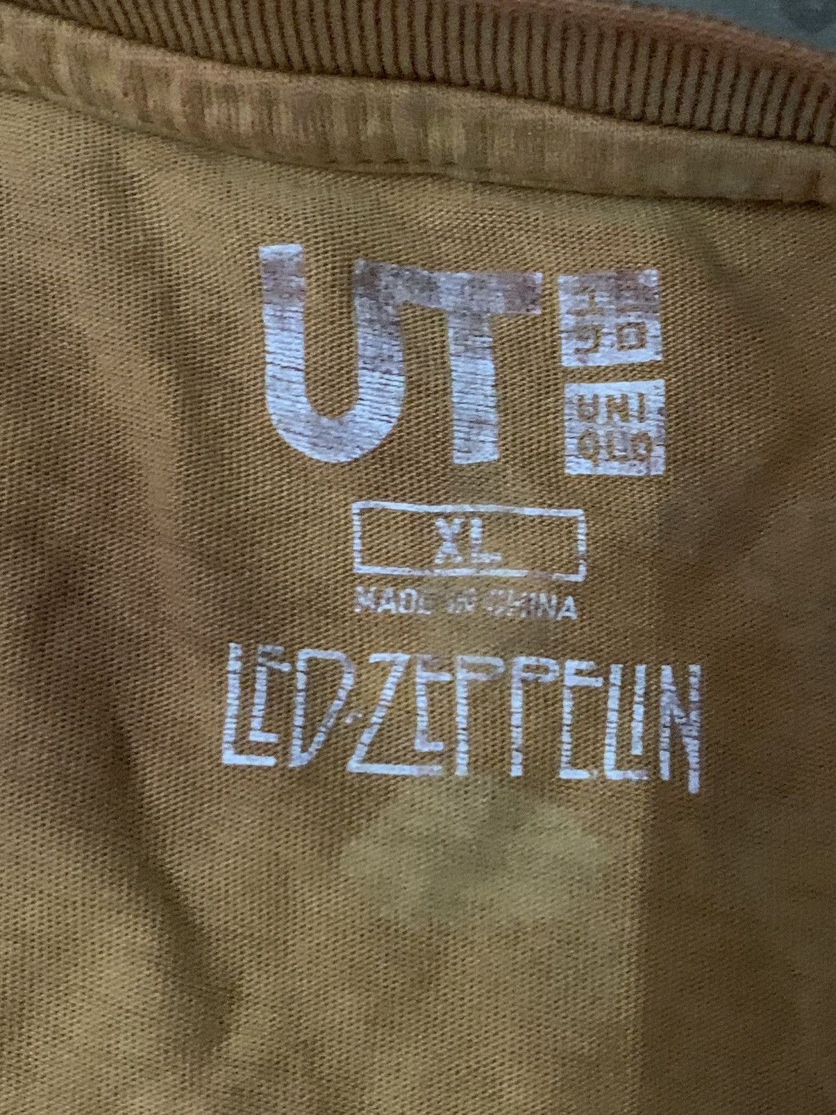 Band Tees Led Zeppelin U.K Tour 1969 Tee Size US L / EU 52-54 / 3 - 4 Thumbnail