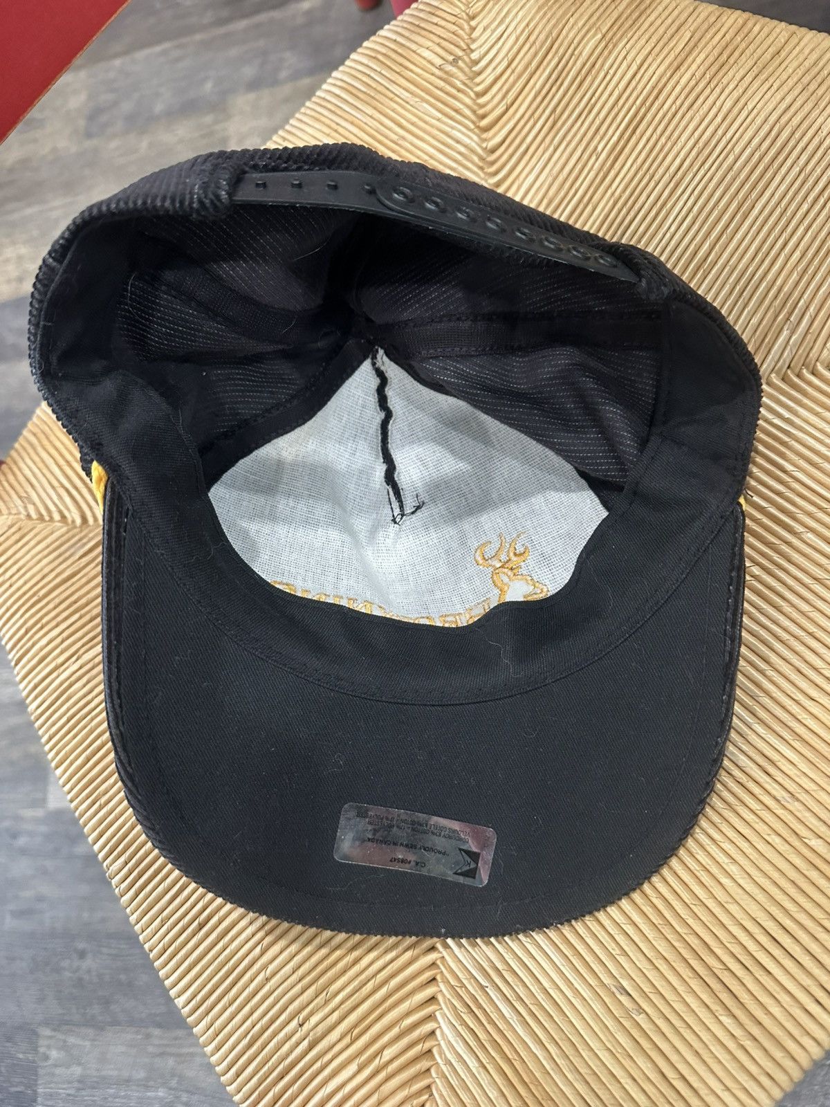 Vintage Vintage Corduroy Rope Snapback- Browning Hunting Gun Western Size ONE SIZE - 2 Thumbnail