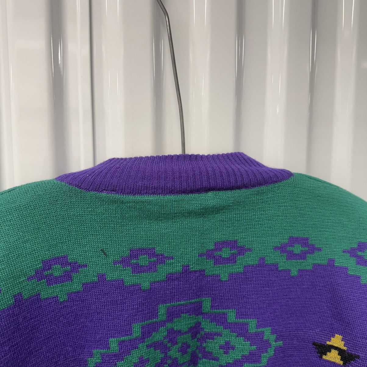 Spyder × Vintage RARE Vintage 90s Coogi Style Spyder Crewneck Sweater Size US L / EU 52-54 / 3 - 11 Thumbnail