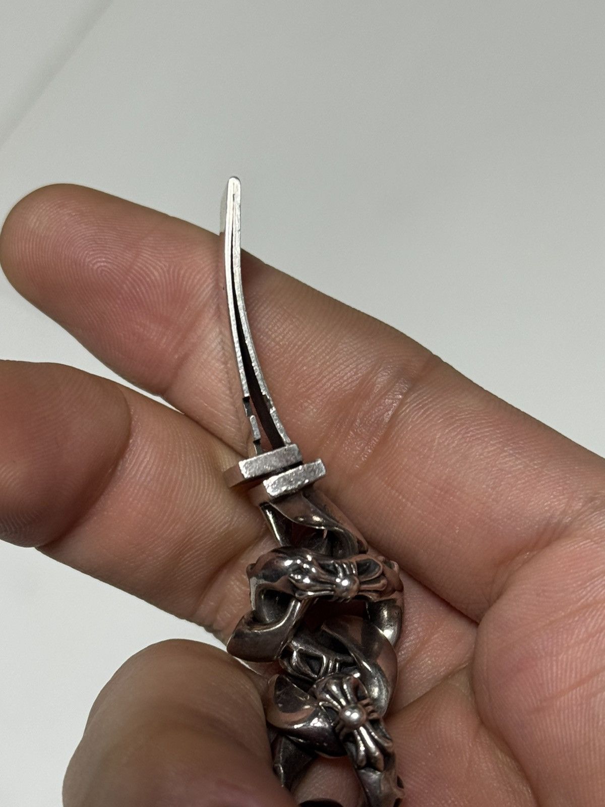 Chrome Hearts Chrome hearts dagger id fancy bracelet Size ONE SIZE - 18 Thumbnail