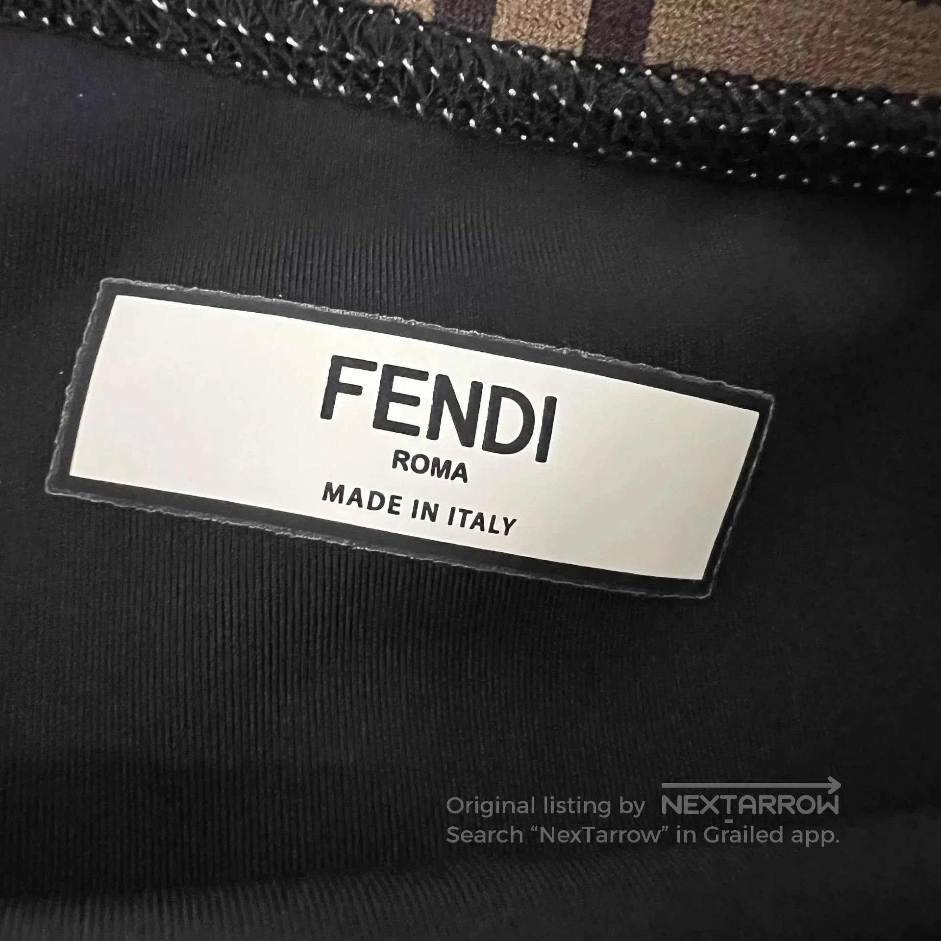 Fendi FENDI Monogram FF Shorts. Size 39" - 4 Thumbnail