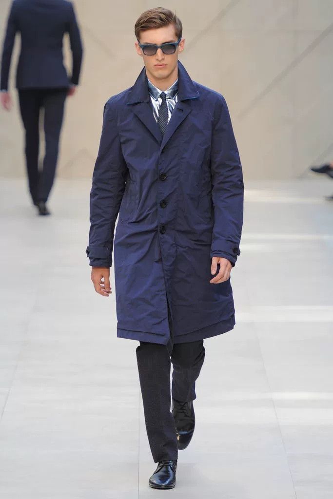 Burberry Prorsum Burberry Prorsum 2013 Spring Men's Trench Coat Size US M / EU 48-50 / 2 - 1 Thumbnail