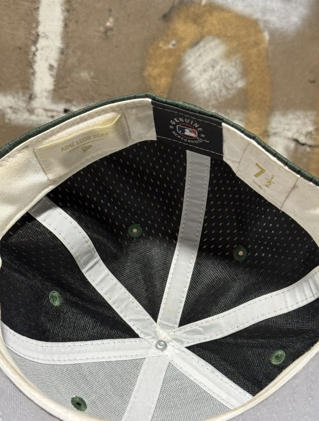 Aime Leon Dore × New Era New Era Aime Leon Dore Hat New York Yankees Green Size 7 1/2 Size ONE SIZE - 6 Thumbnail