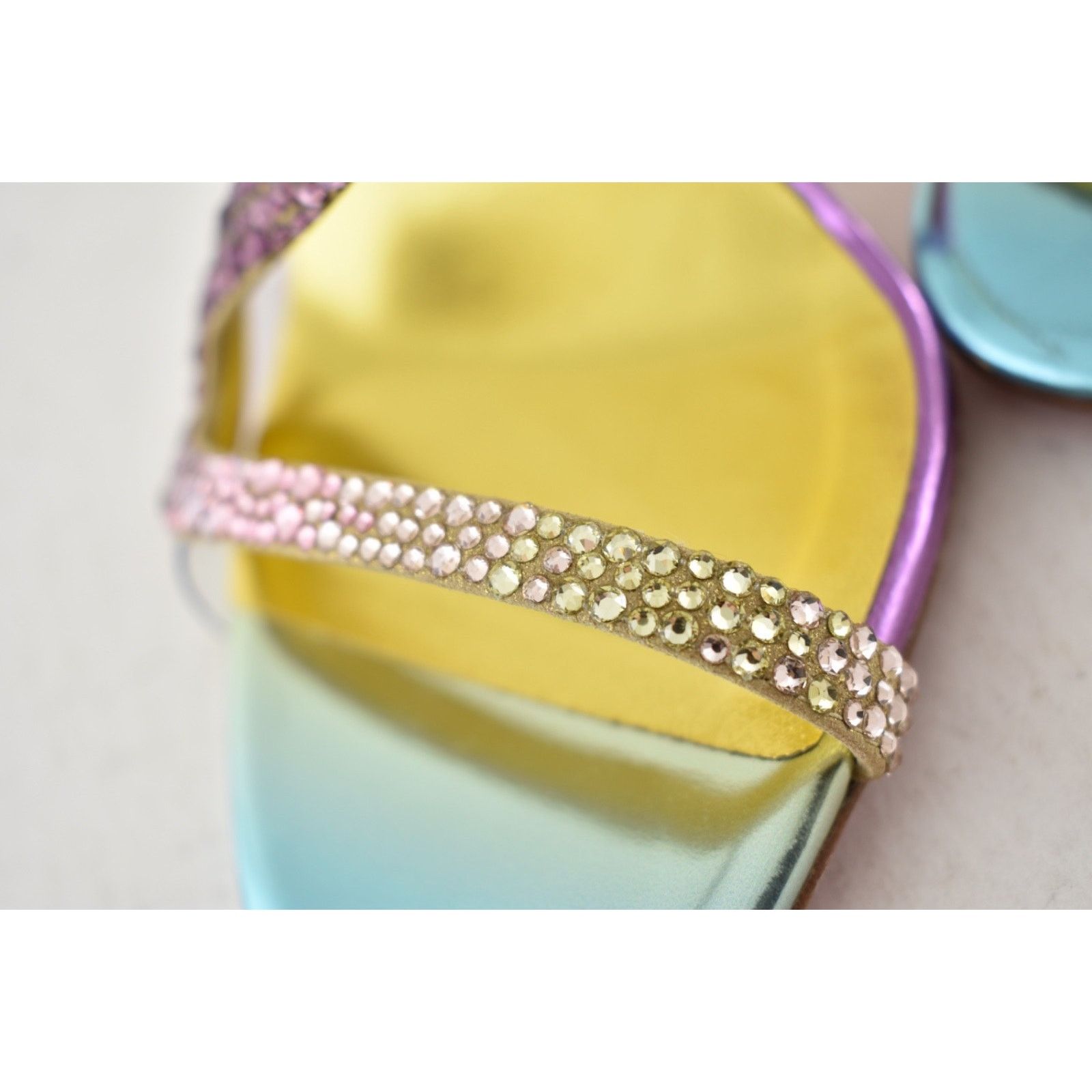 Christian Louboutin Christian Louboutin Rosalie Strass Boreal Sandal 38 Size US 8 / IT 38 - 10 Thumbnail