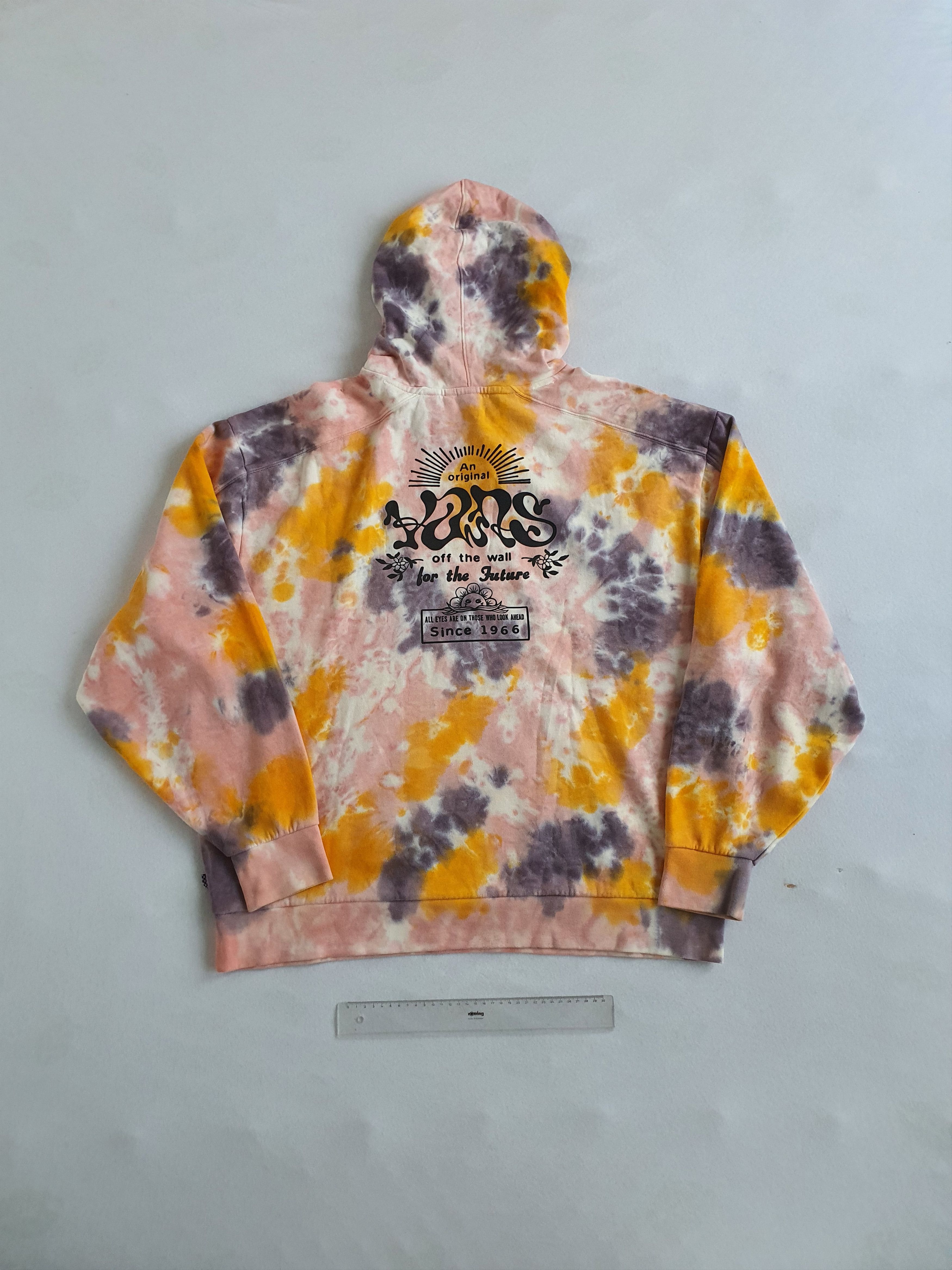 Vans 'MASCY GRUNGE WASH HD HOODIE' - Tie-died - Sz XL Size XL / US 12-14 / IT 48-50 - 2 Thumbnail