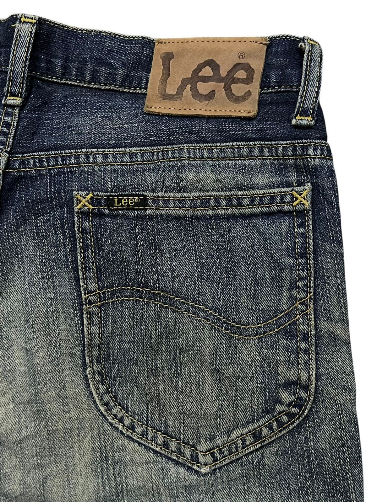 Lee Bootcut Vintage 90s Lee Riders Japan - Faded Mud Wash Jeans Size US 33 - 7 Thumbnail