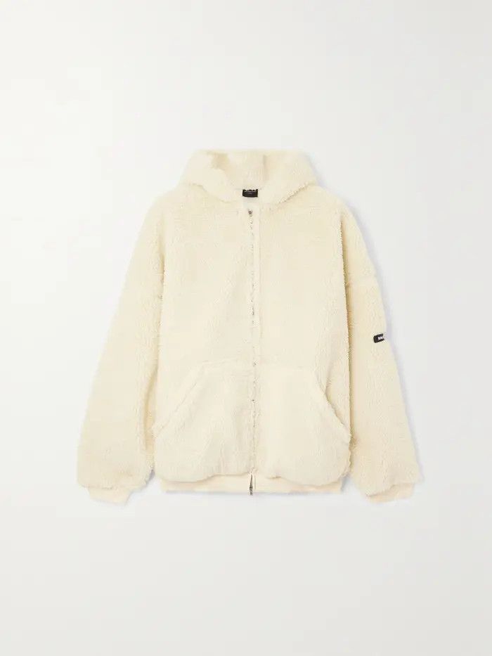 Balenciaga o1la1rc1a0226 Outerwear Zip-Up Hoodie In Ivory Size US L / EU 52-54 / 3 - 1 Thumbnail