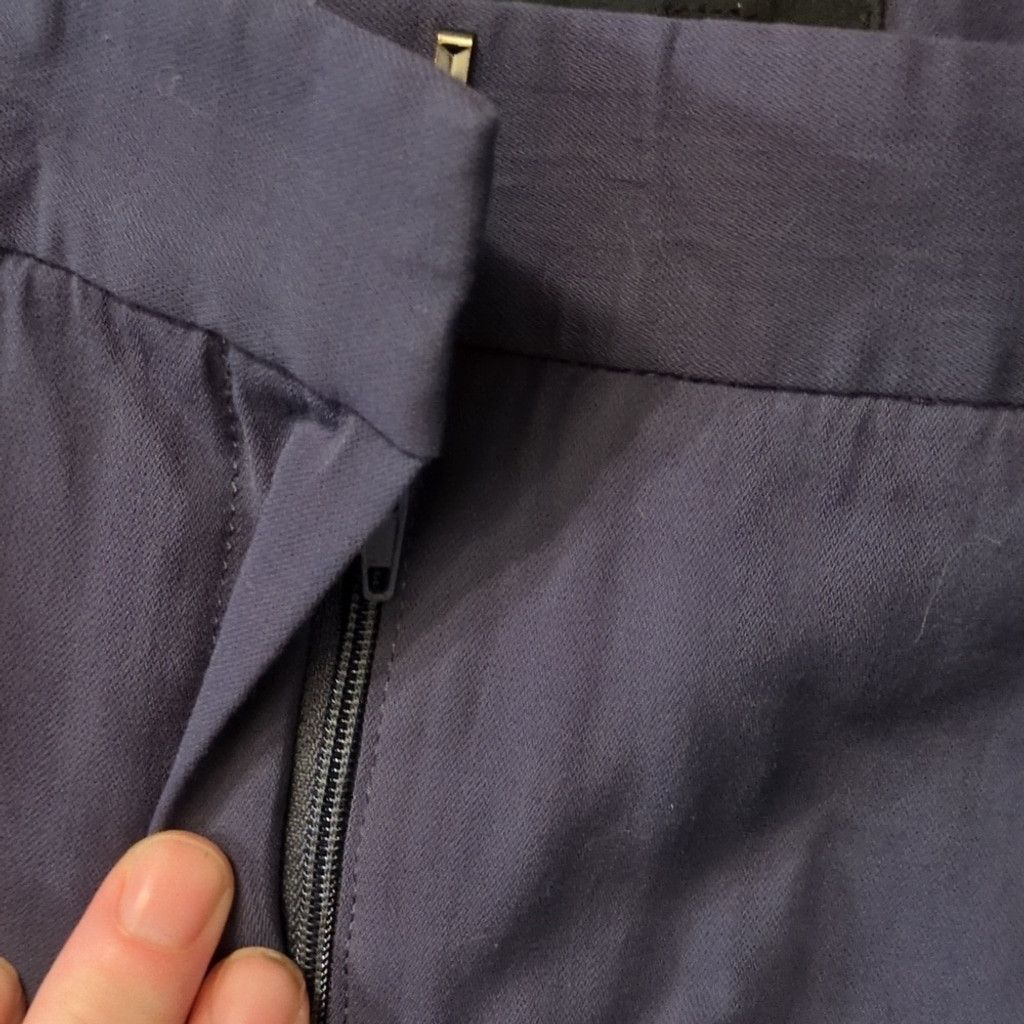 Theory Theory Blue Viscose Blend Pants Size 6 Size 28" / US 6 / IT 42 - 3 Thumbnail