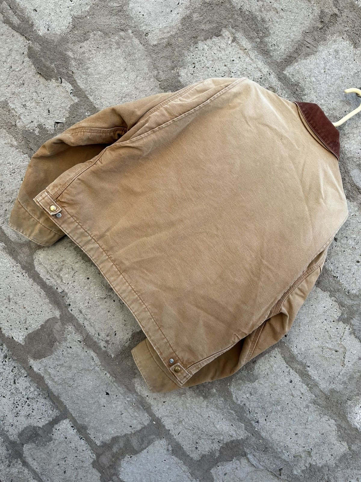 Carhartt 90's Faded Vintage Carhartt Detroit jacket J001 BRN Size US XXL / EU 58 / 5 - 7 Thumbnail