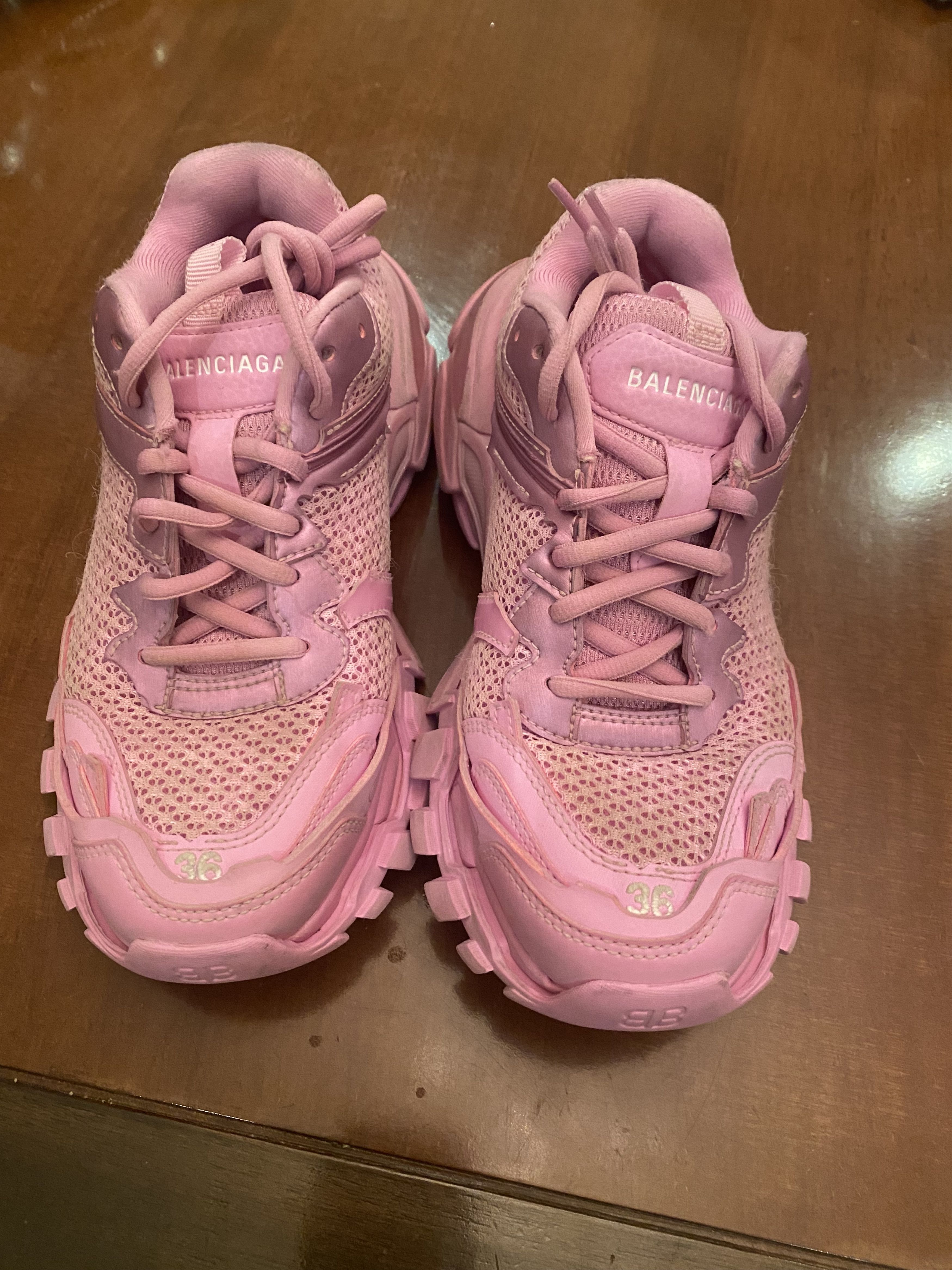 Balenciaga Women's Track.3 Sneaker 'Pink'
