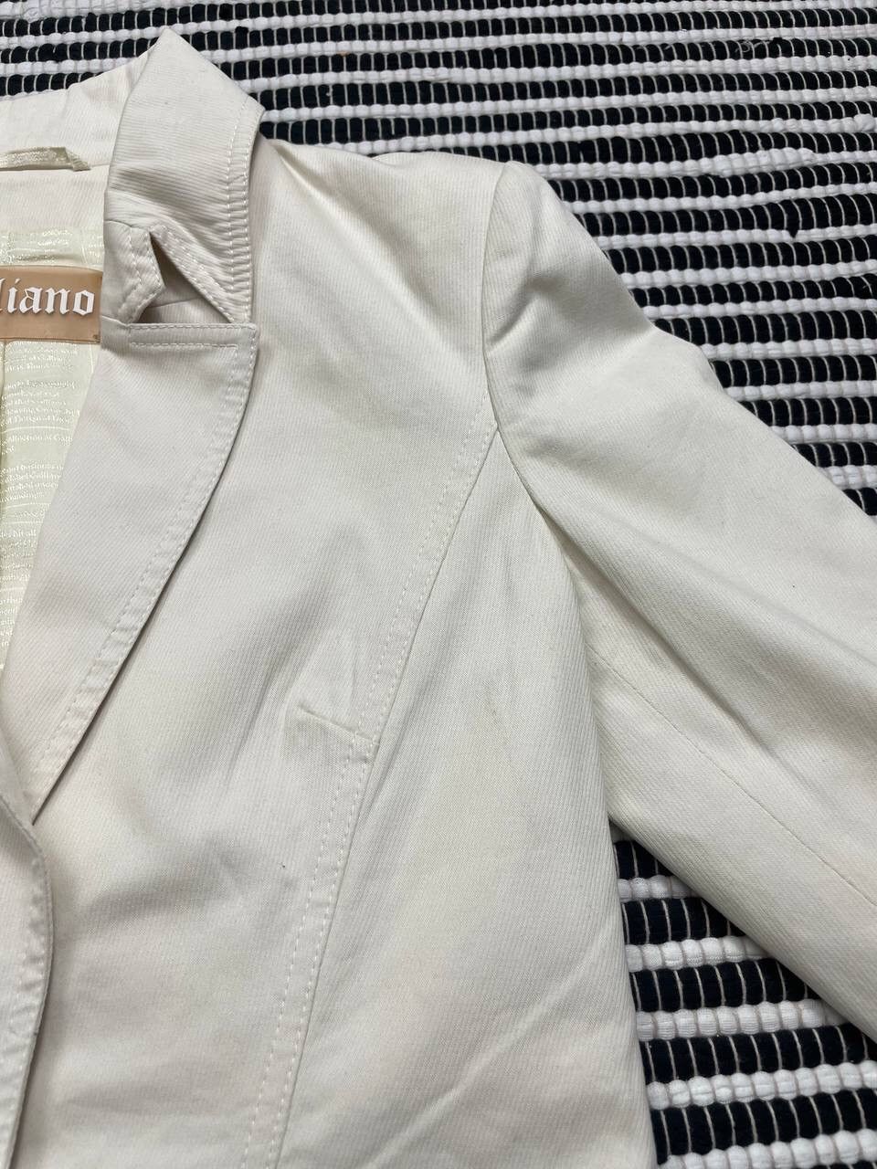 Japanese Brand × John Galliano × Vintage Vintage John Galliano Women Blazer Jacket Y2K Size S / US 4 / IT 40 - 6 Thumbnail