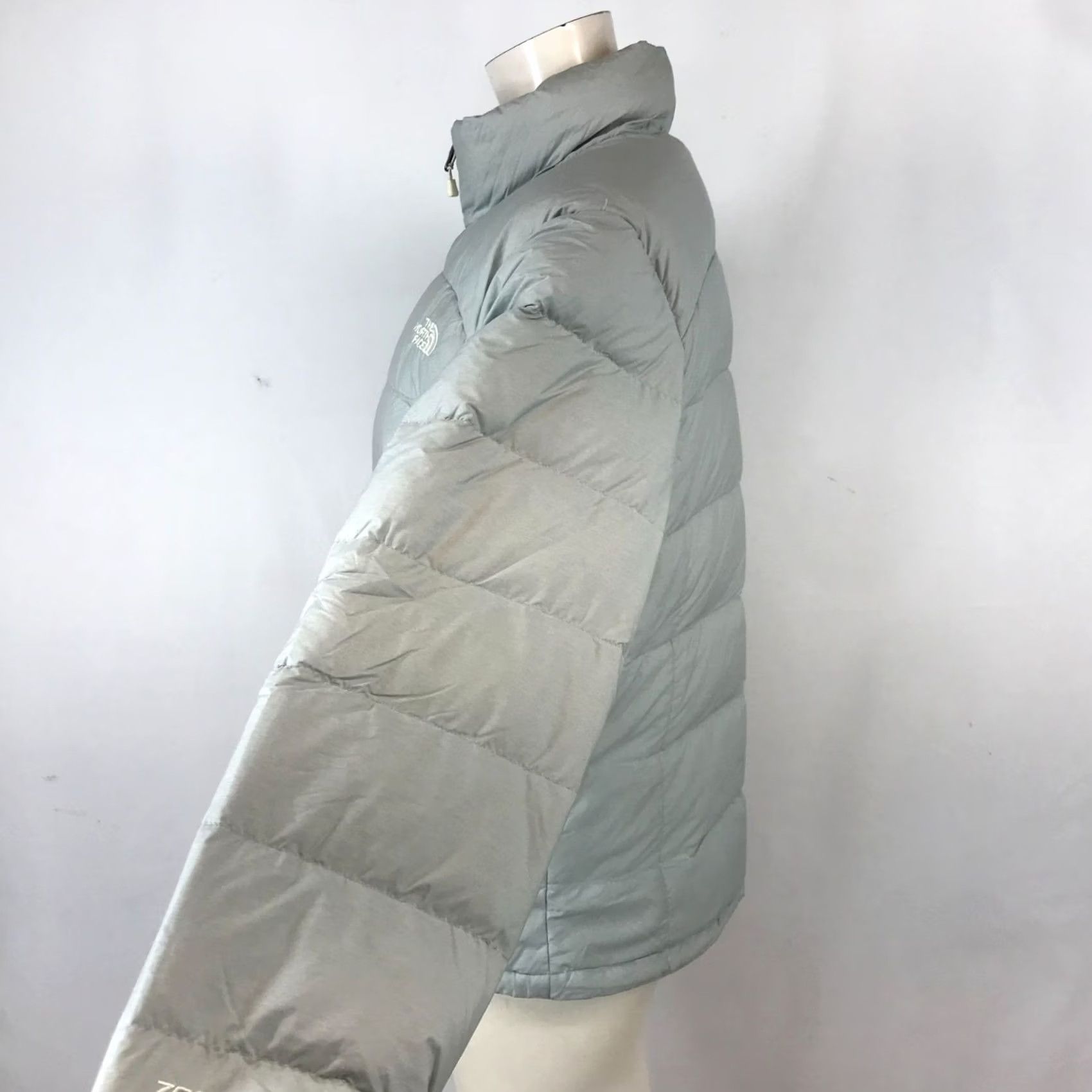 The North Face THE NORTH FACE Women MEDIUM Gray FULL ZIP 700 DOWN VEST COAT Size M / US 6-8 / IT 42-44 - 4 Thumbnail
