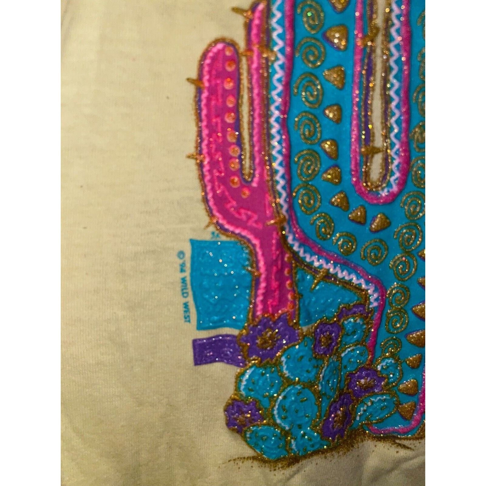 Jerzees Vintage Cave Creek Arizona Shirt Cactus Tee 90s 1994 VTG L Size US L / EU 52-54 / 3 - 7 Thumbnail