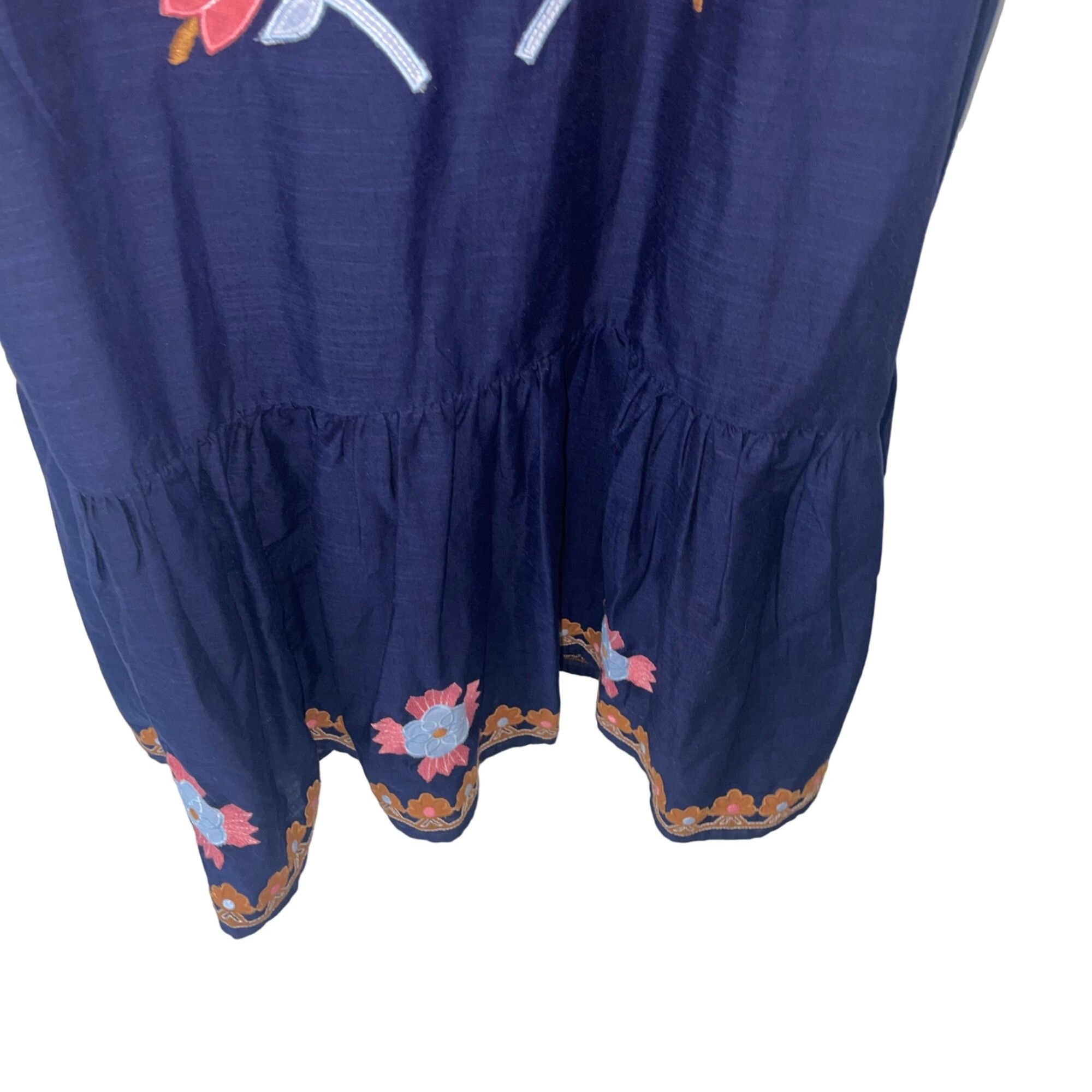 Other Anthropologie Womens Dress Size Large Blue Malika Size L / US 10 / IT 46 - 6 Thumbnail
