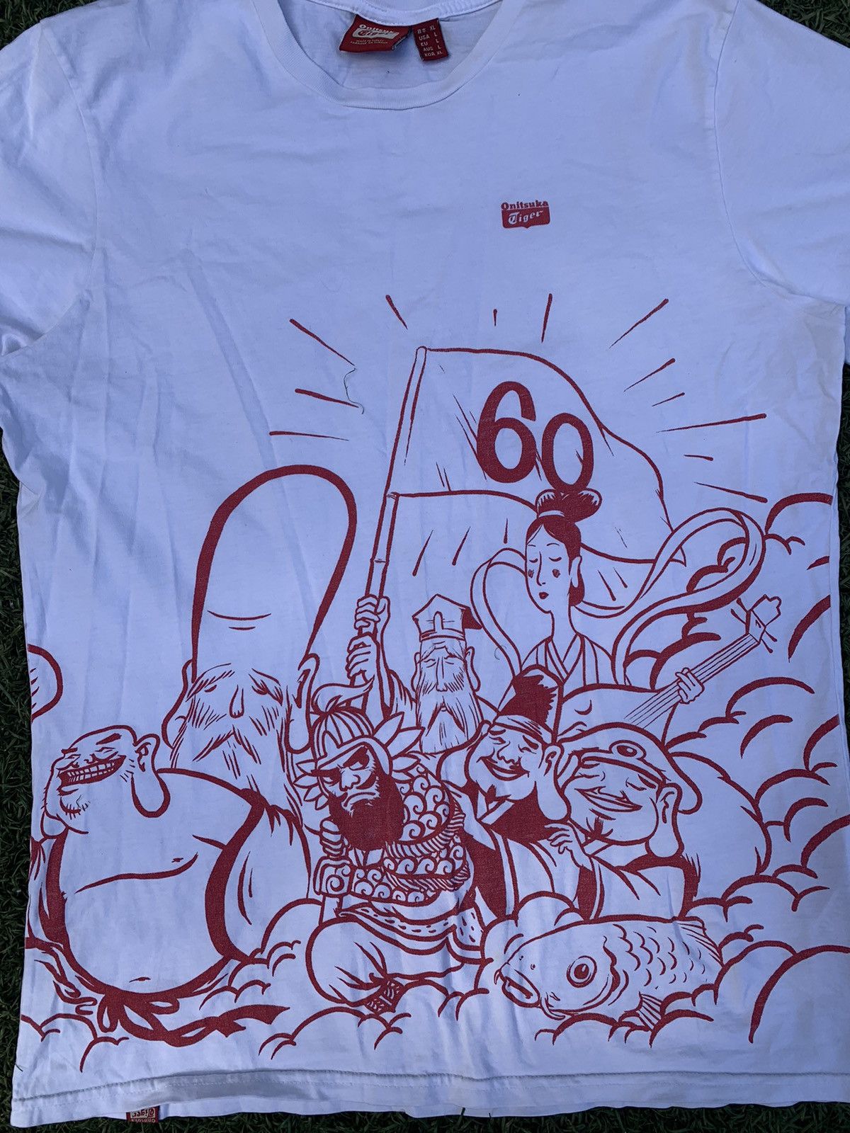 Asics Onitsuka Tiger Tee Big Print Size US L / EU 52-54 / 3 - 2 Thumbnail