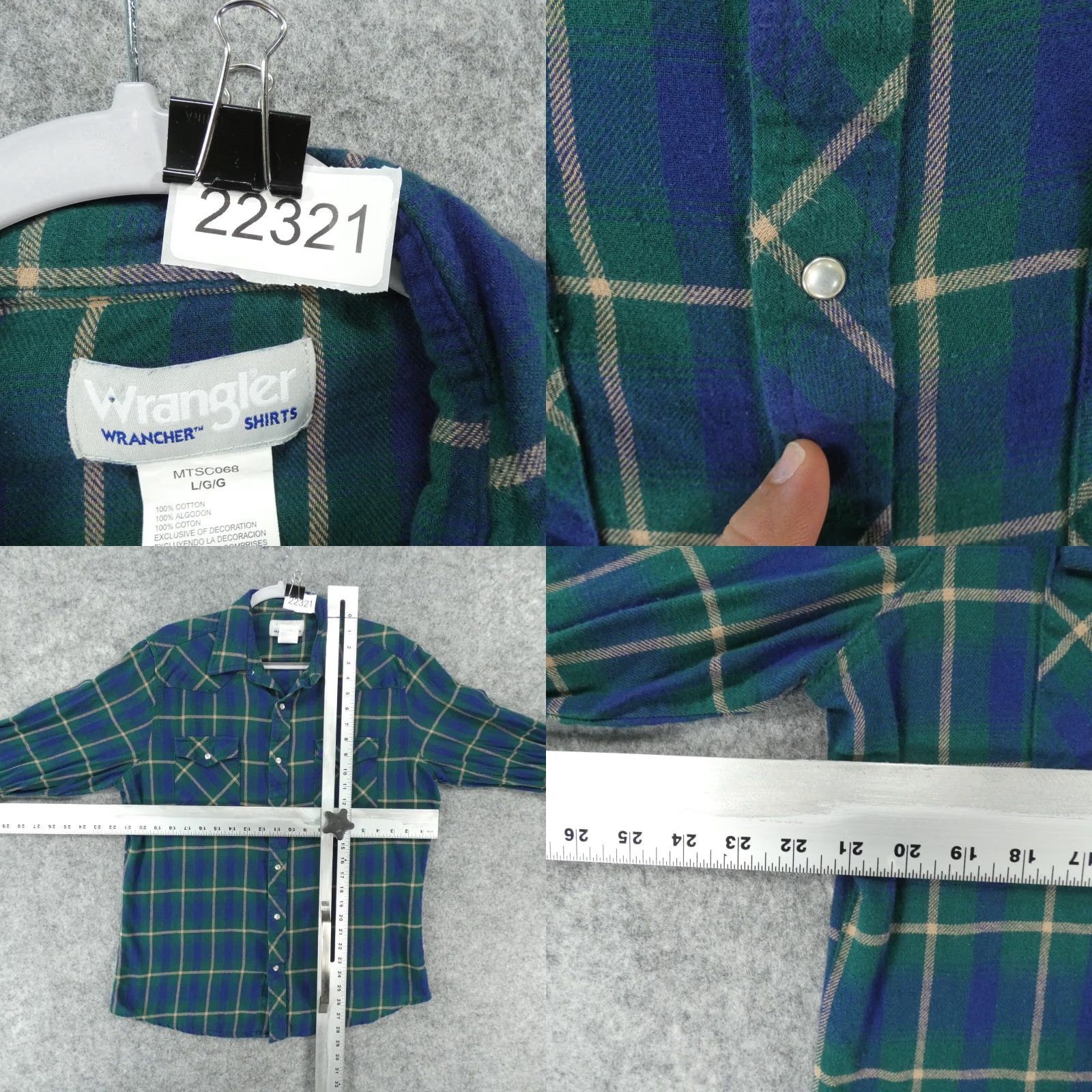 Wrangler VINTAGE Size US L / EU 52-54 / 3 - 8 Thumbnail