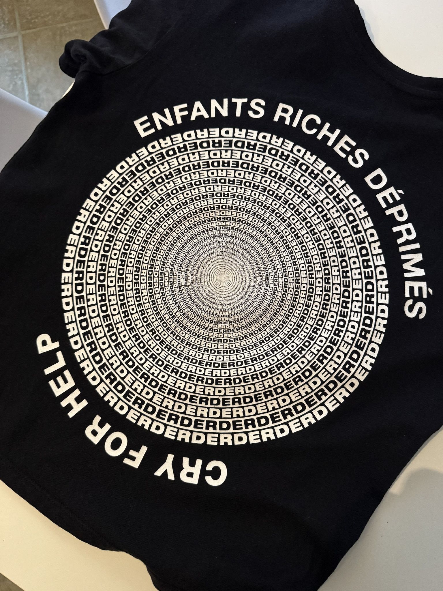 Enfants Riches Deprimes Enfants riches deprimes cry for help t shirt Size US S / EU 44-46 / 1 - 2 Thumbnail